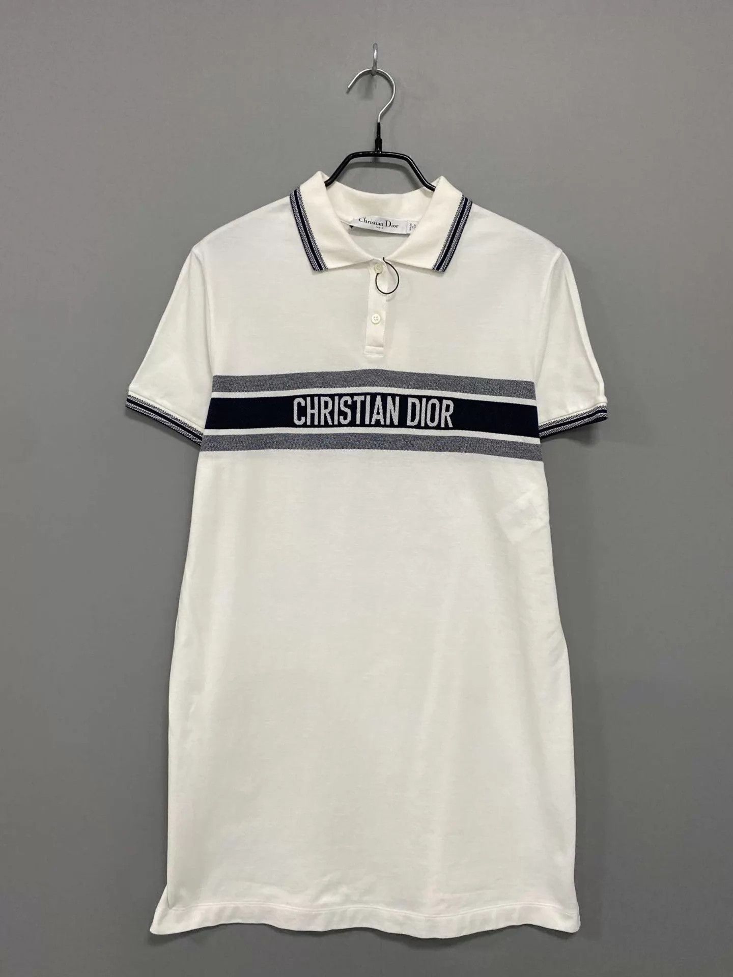 Dior Dior women's classic slogan logo lapel dress L Size L / US 10 / IT 46 - 4 Thumbnail