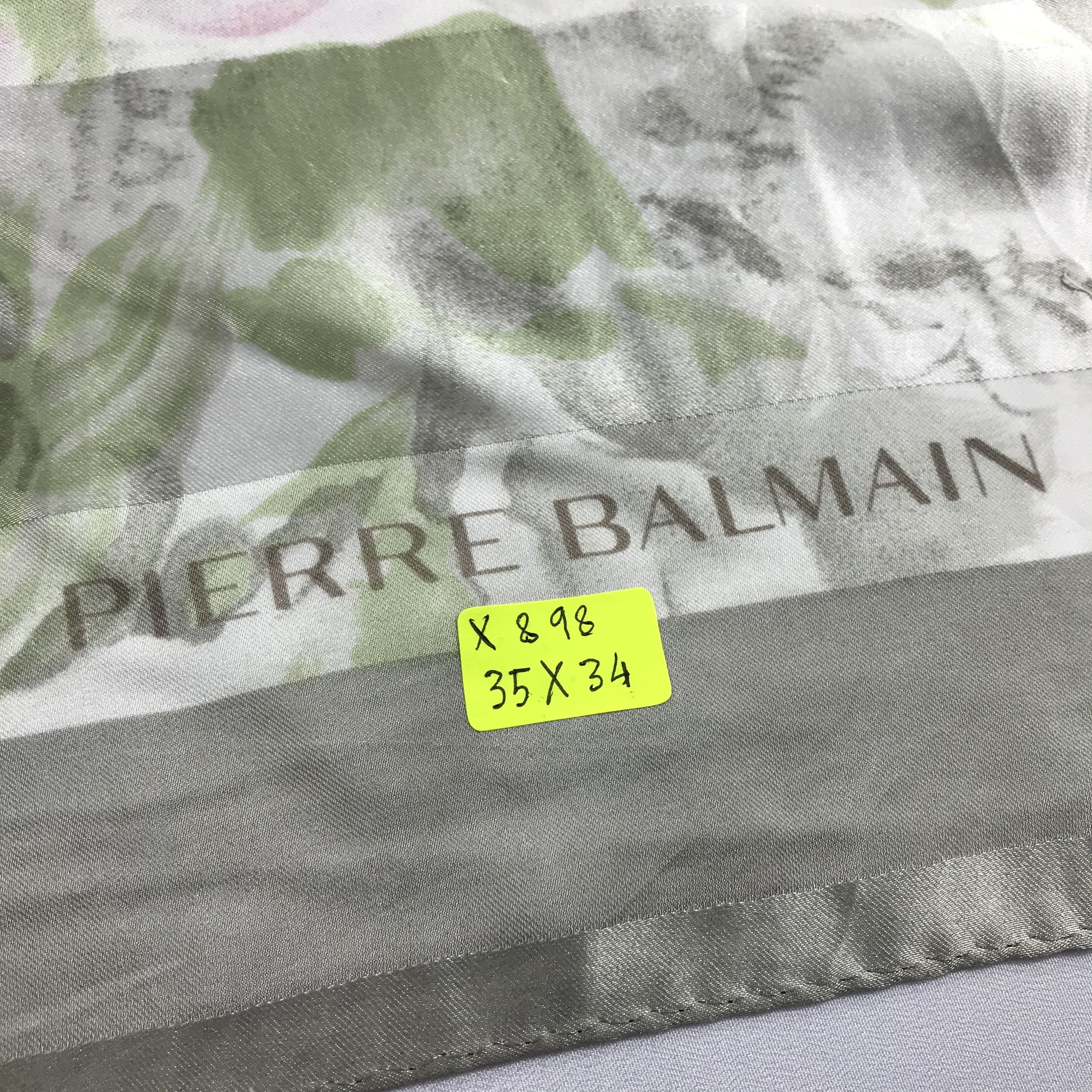 Pierre Balmain Vintage Pierre Balmain Silk Scarf Size ONE SIZE - 7 Thumbnail