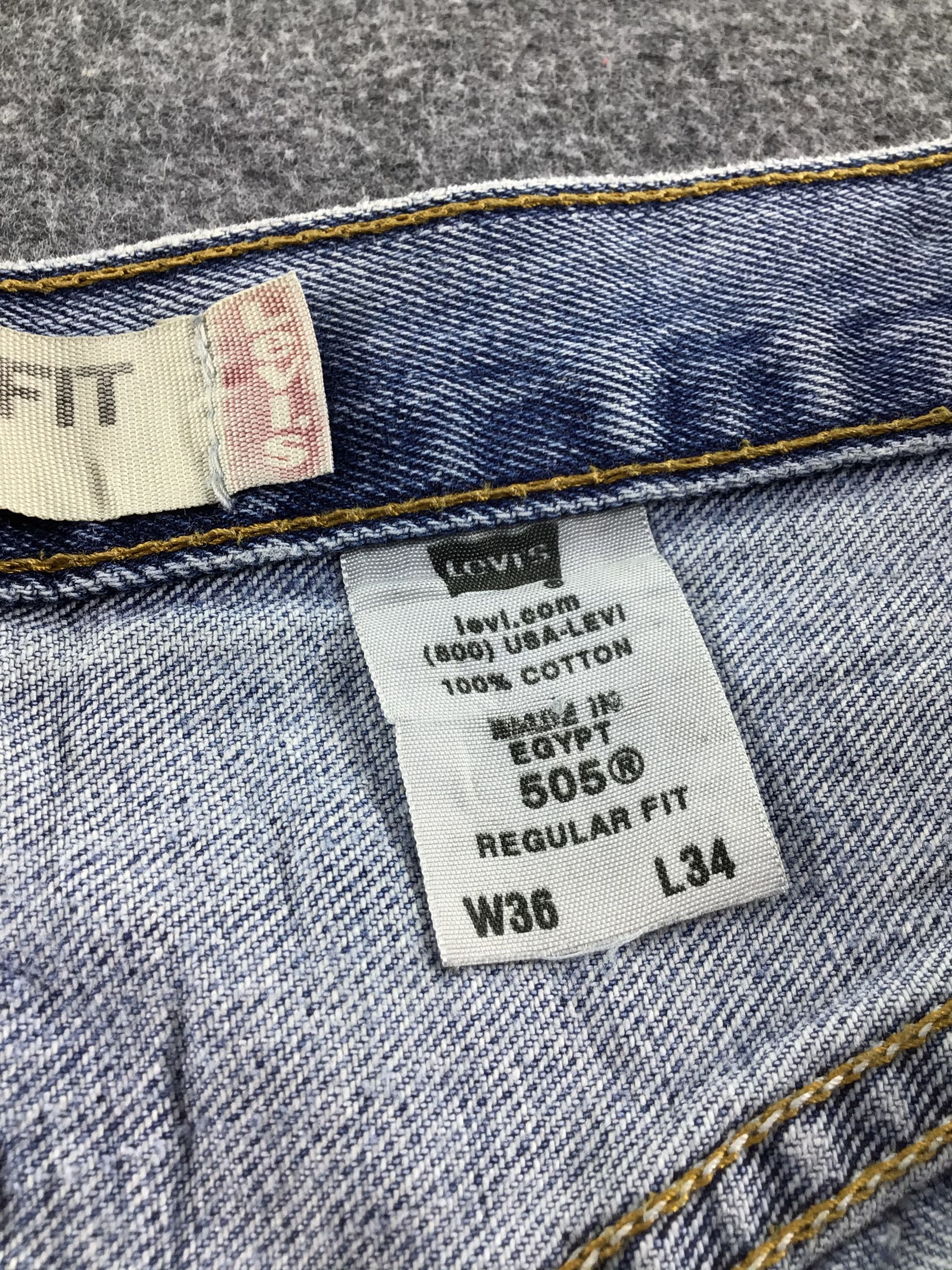 Levi's Vintage Levis 505 Jeans-J564 Size US 36 / EU 52 - 11 Thumbnail