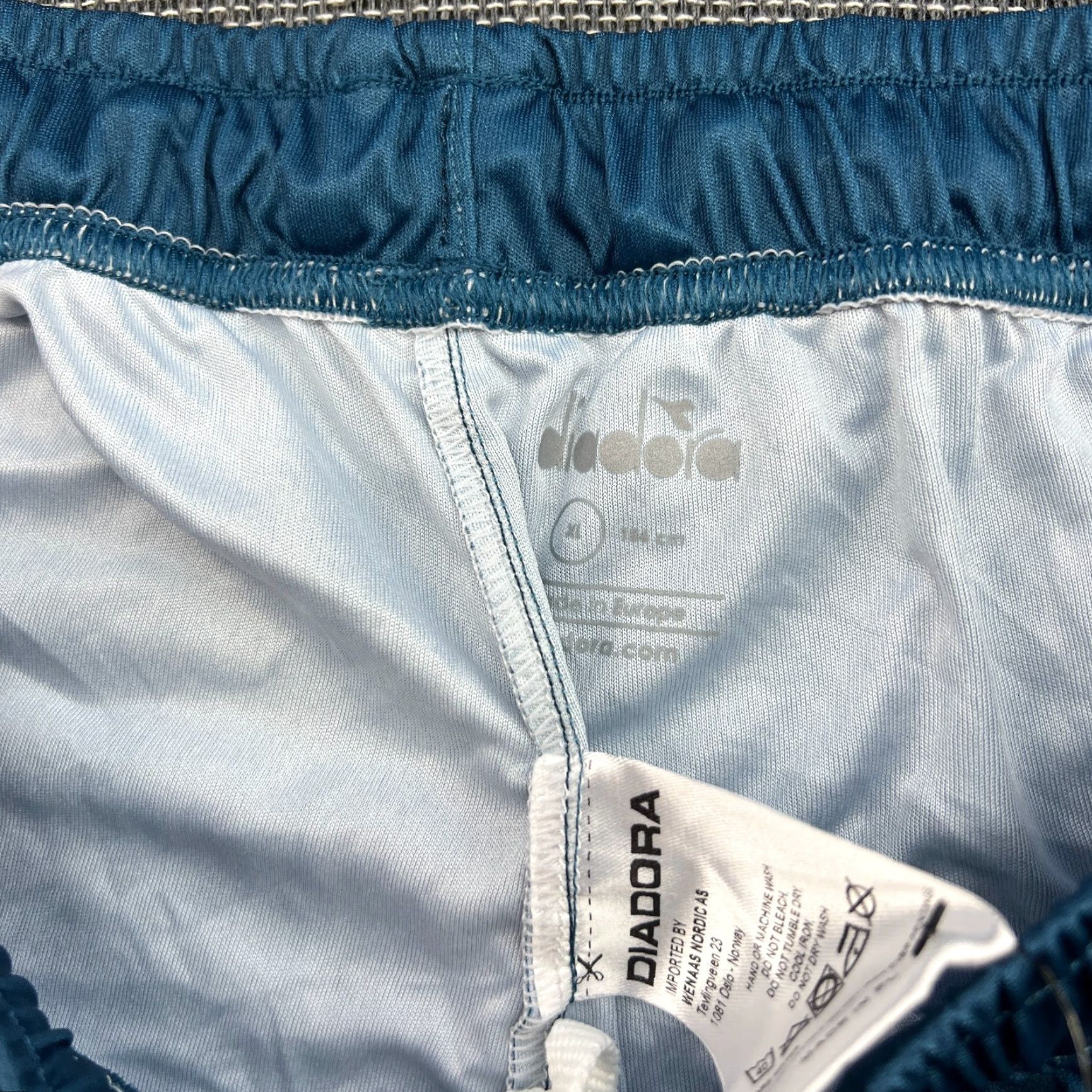 Diadora Diadora FK Bodo Glimt 2021 2022 Away Shorts XL Adult Football Norway Blue Size US 36 / EU 52 - 6 Thumbnail