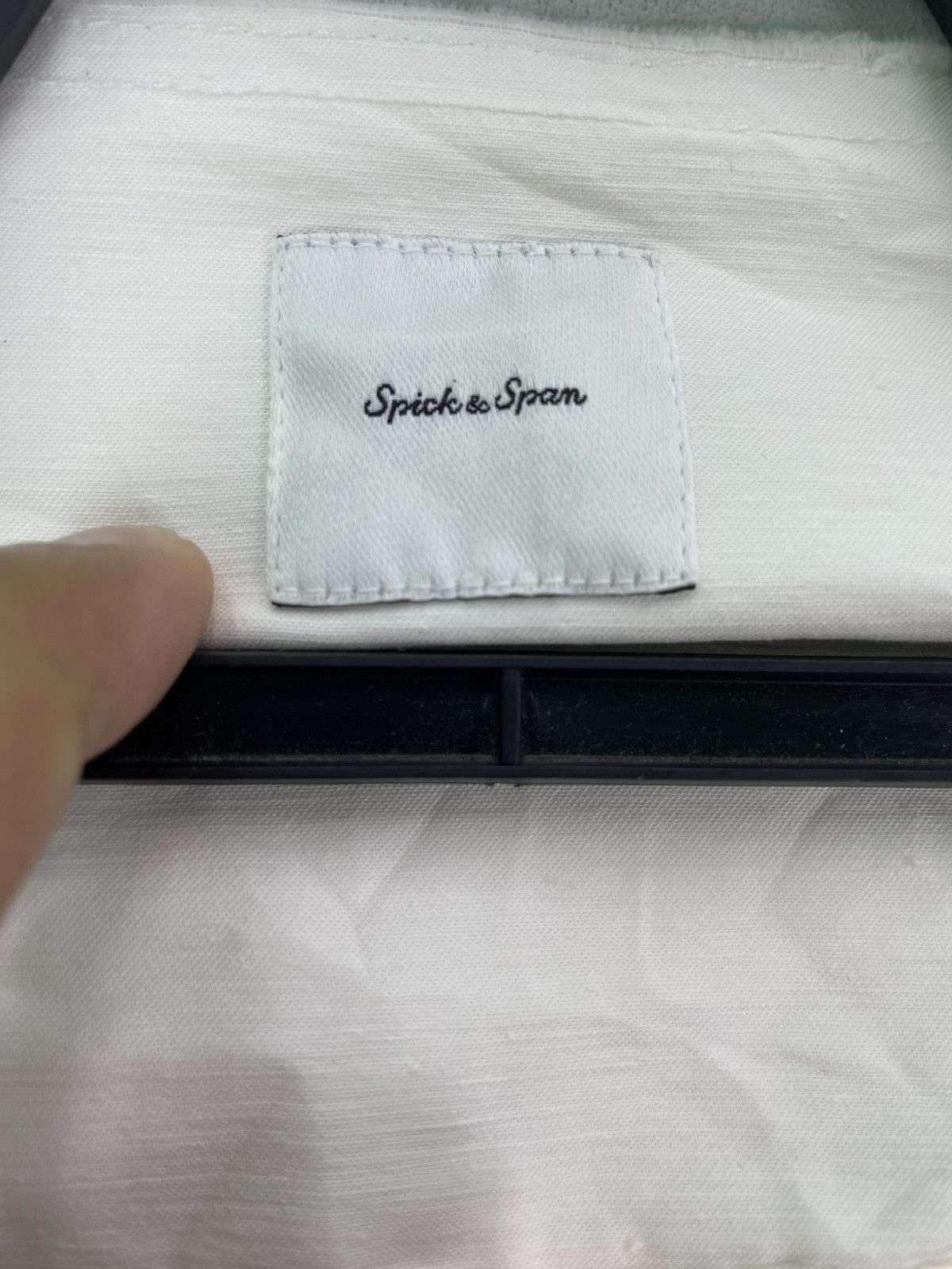 Japanese Brand Spick & Spun military feild jacket chanstitch word logo Size S / US 4 / IT 40 - 7 Thumbnail