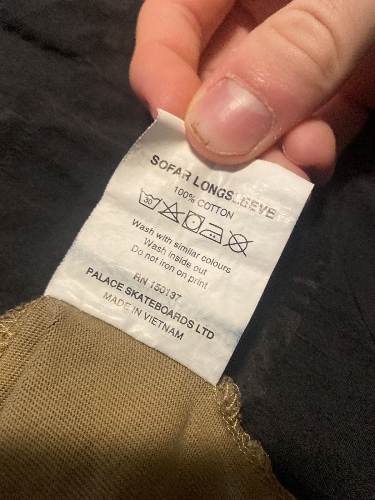Palace Palace camp long sleeve Size US M / EU 48-50 / 2 - 4 Thumbnail