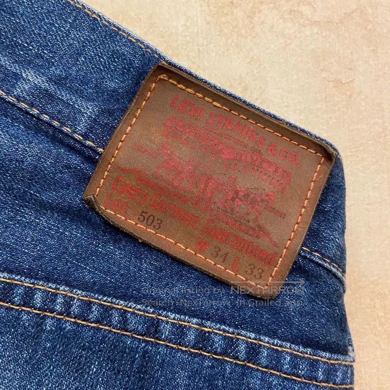 Junya Watanabe Junya Watanabe Levi's AD2001 Denim Pants. Size US 38 / EU 54 - 5 Thumbnail