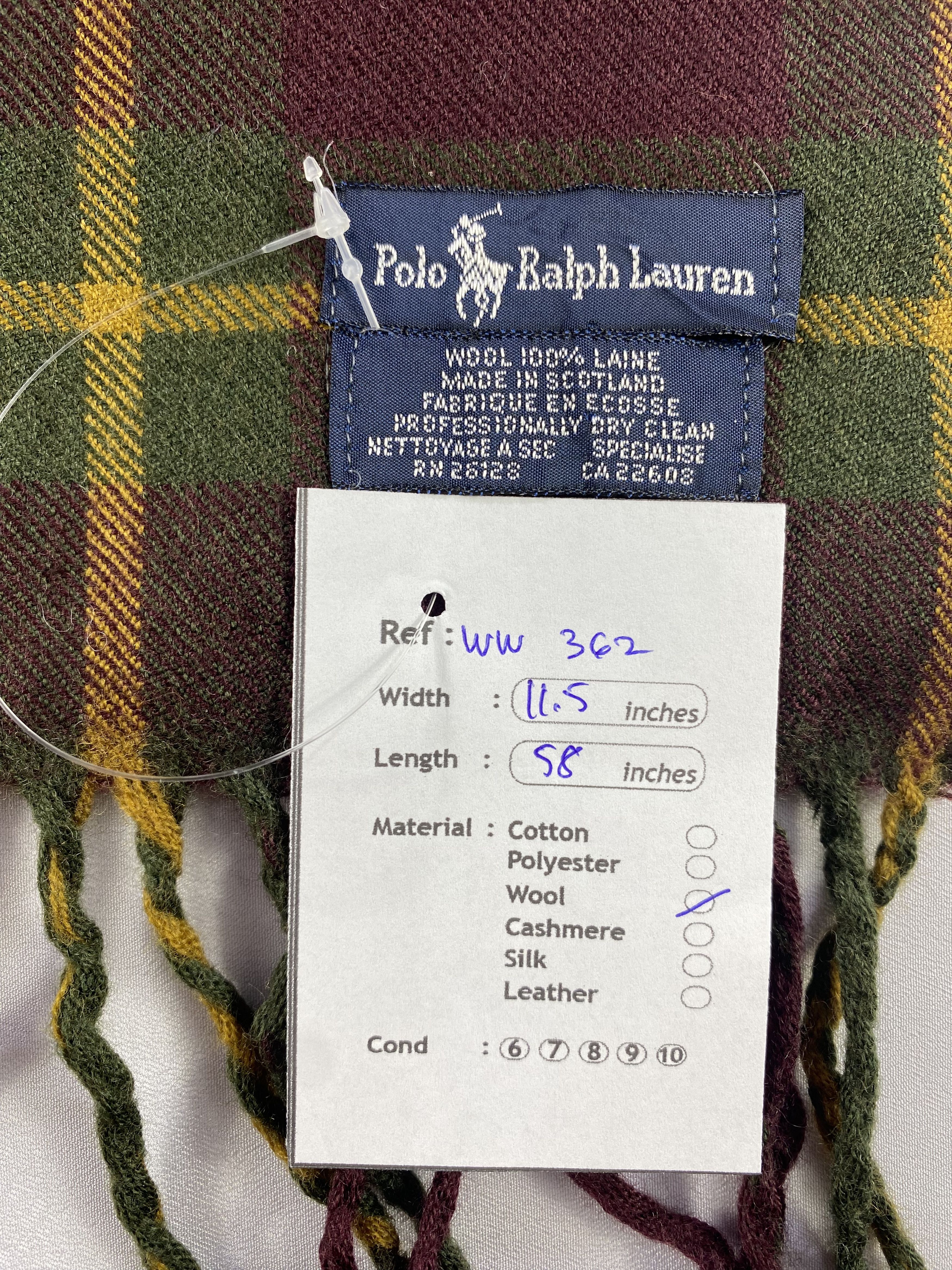 Polo Ralph Lauren Polo Ralph Lauren Scarf / Muffler / Neckwear - WW362 Size ONE SIZE - 6 Thumbnail