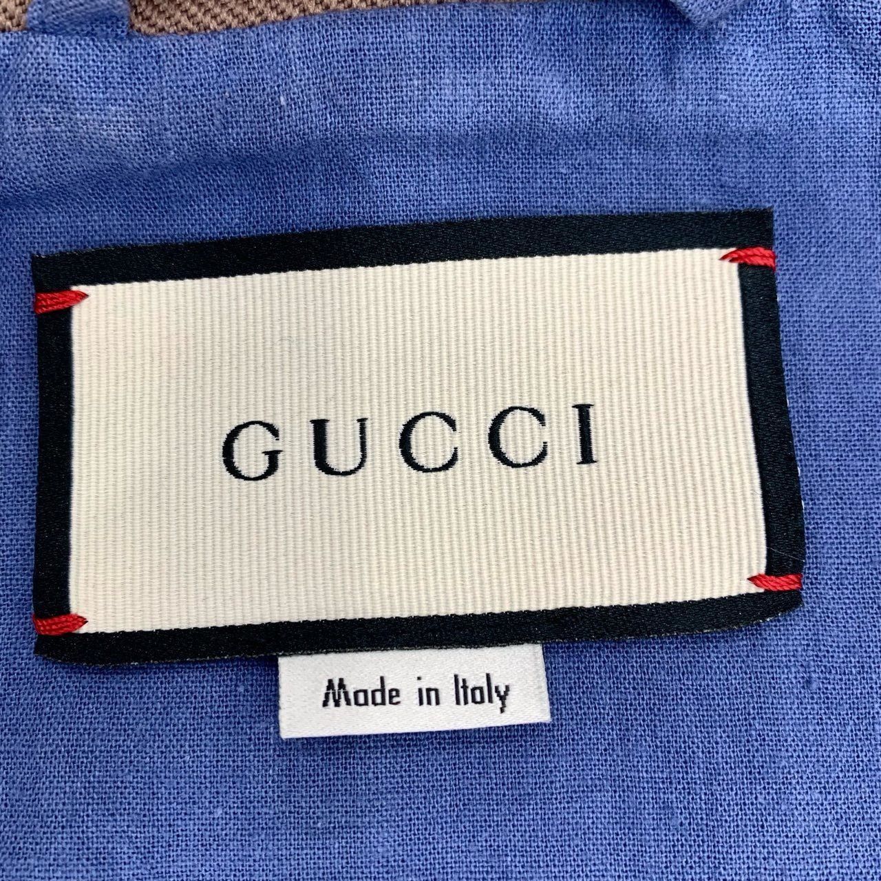 Gucci Gucci Logo-Striped Blue Zipper Jacket, Size 44 Size US S / EU 44-46 / 1 - 2 Thumbnail