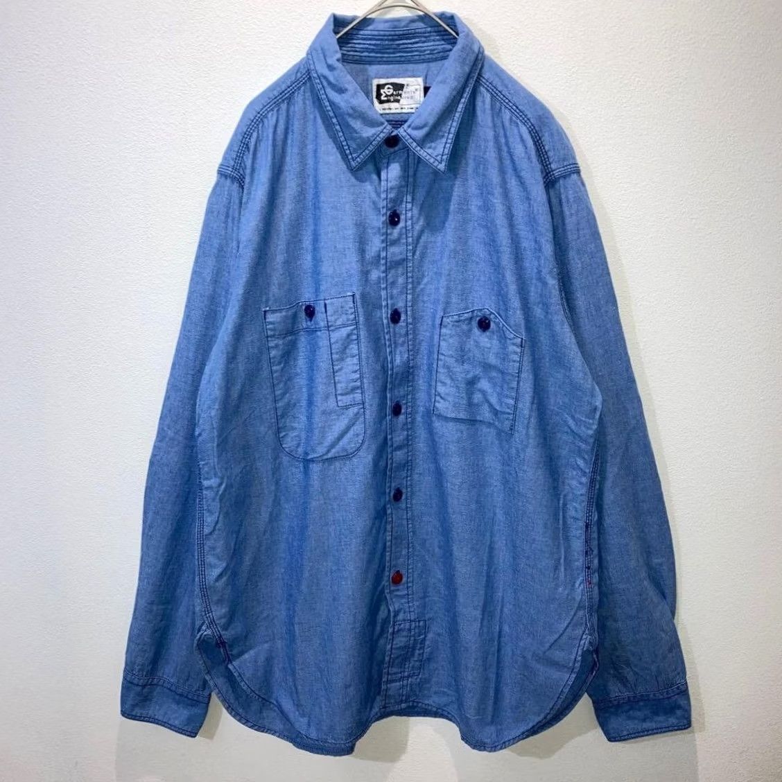 Engineered Garments Engineered Garments Button-Down Shirt Men COLOR BLUE Material Cotton SIZE L Used Size US L / EU 52-54 / 3 - 2 Thumbnail