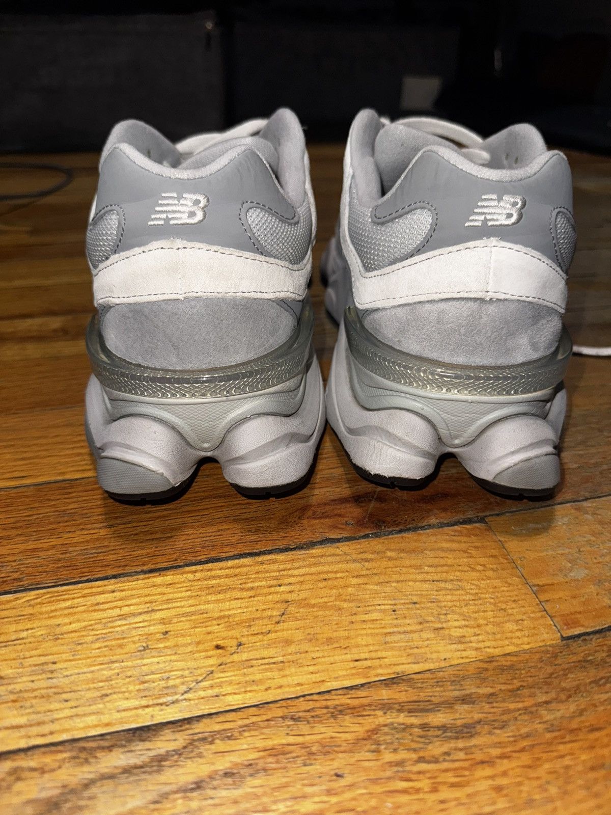 New balance gray shoes