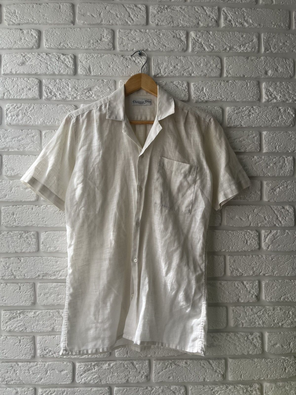 RARE vintage 90s linen dior monsieur shirt