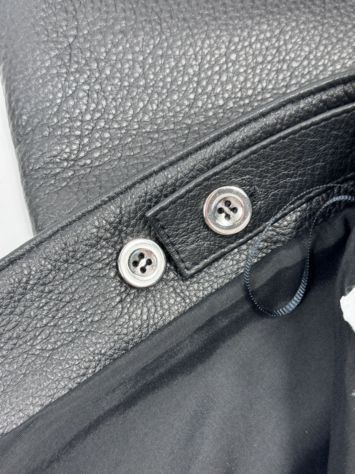 Givenchy BY MATHEW WILLIAMS LEATHER CARPENTER PANTS Size US 30 / EU 46 - 8 Thumbnail