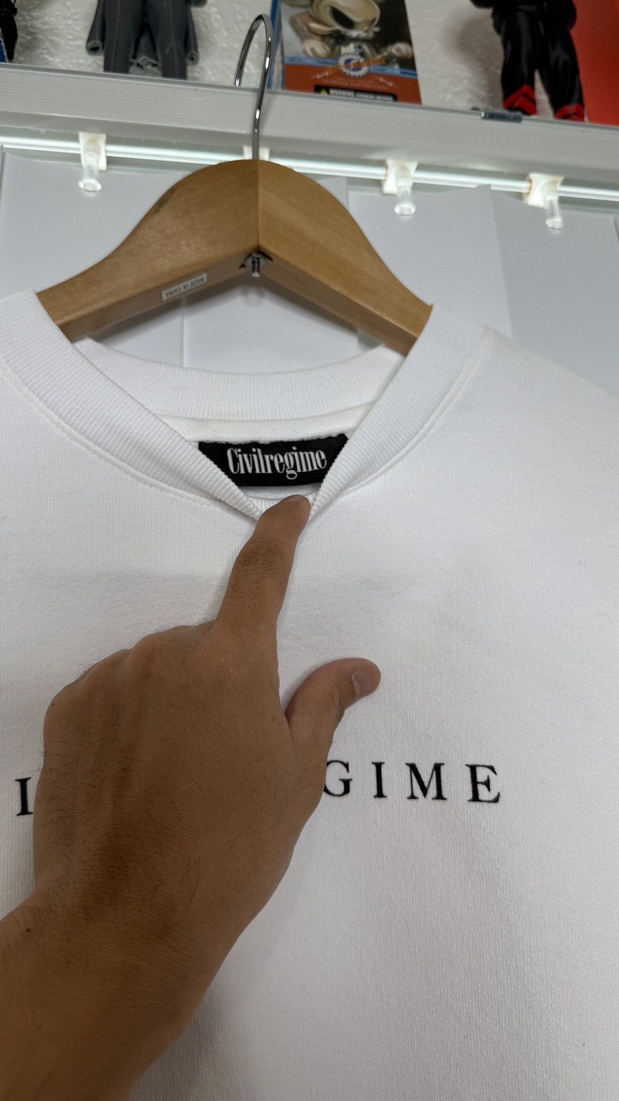 Civil Regime Civil Regime Rose Embroidered Crewneck – New With Tags Size US S / EU 44-46 / 1 - 4 Thumbnail