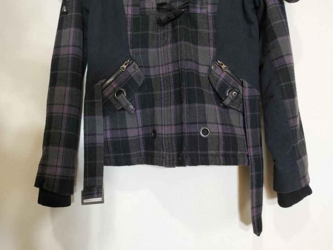 If Six Was Nine × Japanese Brand × Le Grande Bleu (L.G.B.) Japanese plaid hoodie bondage Size US M / EU 48-50 / 2 - 3 Thumbnail