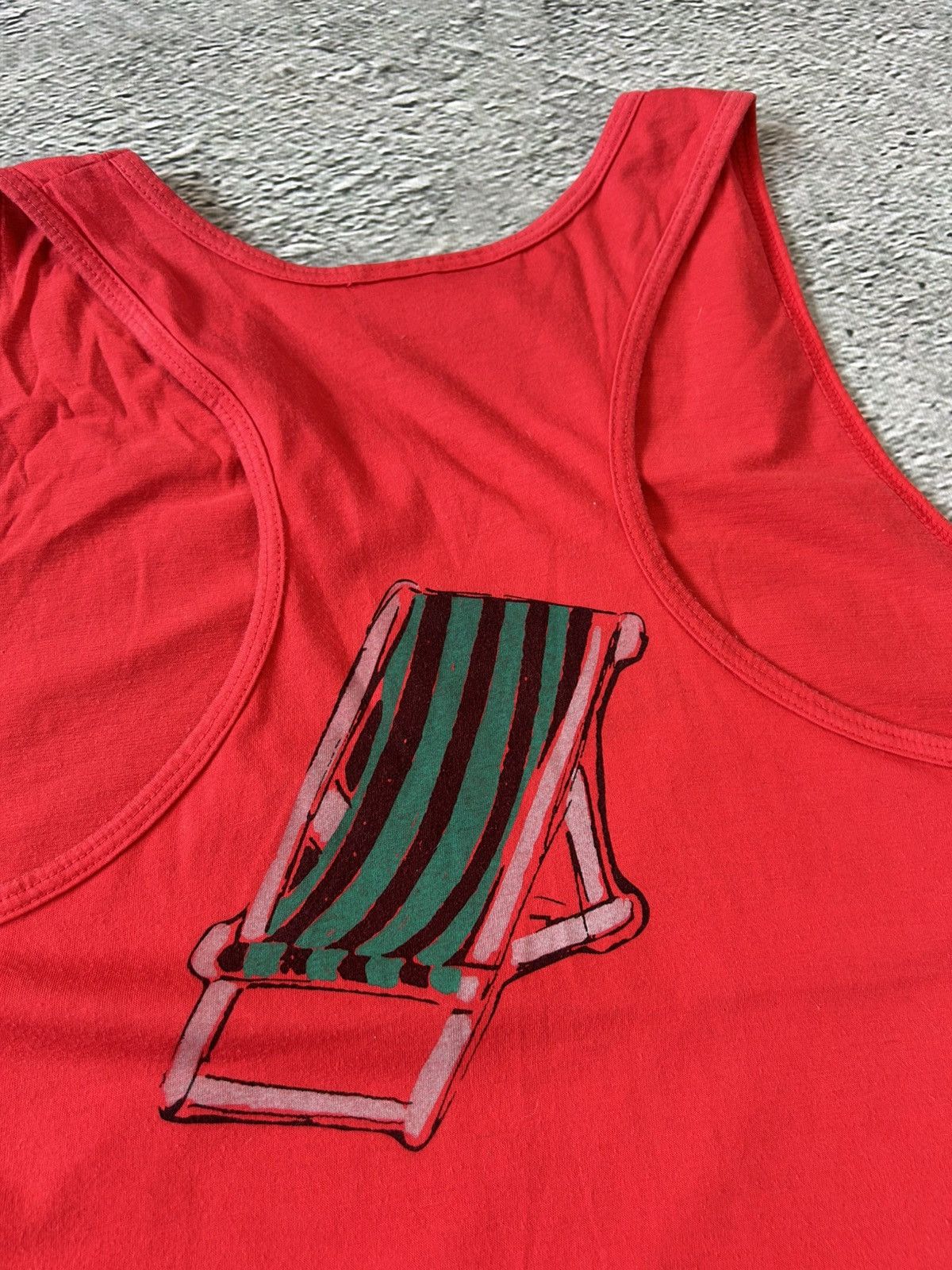 Adidas × Vintage adidas take off tank top red sleeveless vintage Size US L / EU 52-54 / 3 - 7 Thumbnail