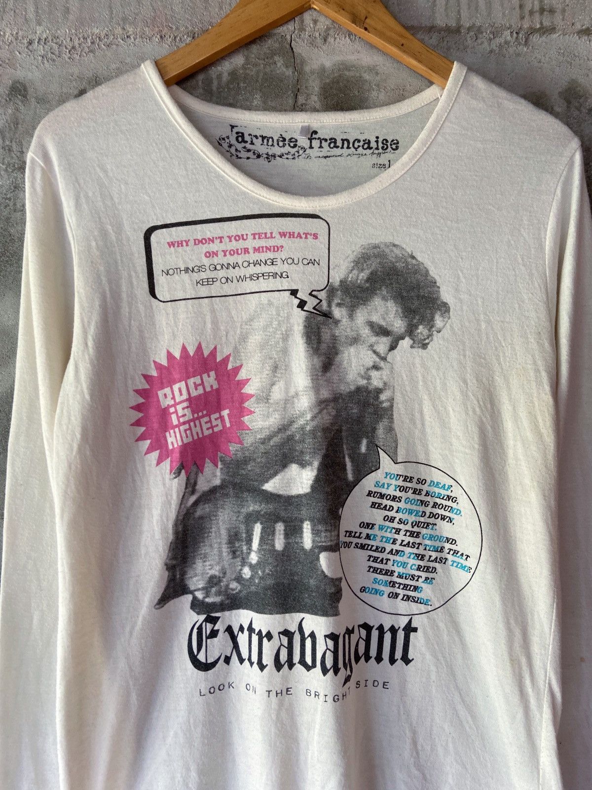 Beauty Beast × Hysteric Glamour × Japanese Brand ROCK IS HIGHEST LONG SLEEVE Size US S / EU 44-46 / 1 - 3 Thumbnail