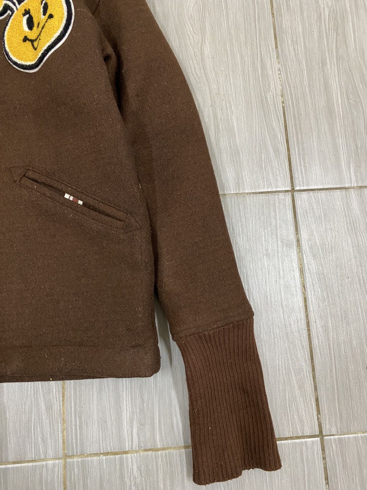 Caterpillar Vintage Caterpillar Varsity Wool Jacket Brown Size US XS / EU 42 / 0 - 4 Thumbnail