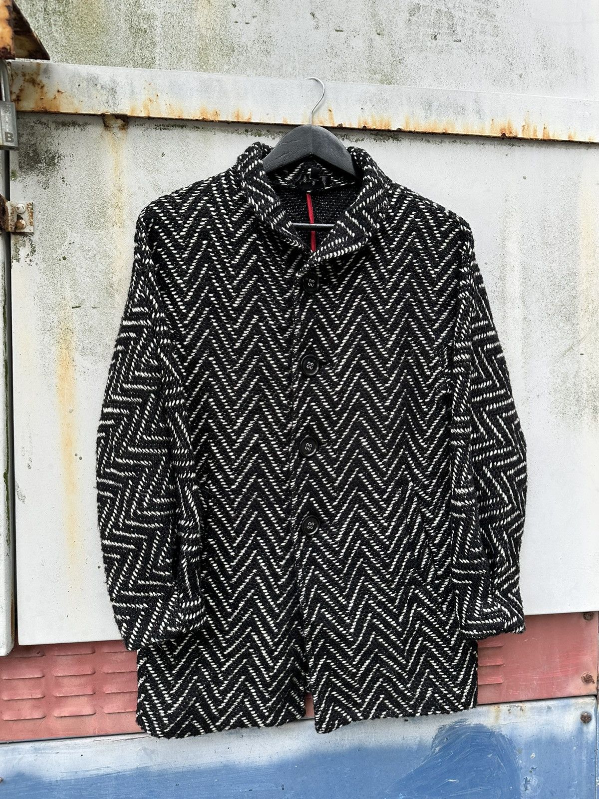 agnes b. 👹Agnes.B Paris Wool Jacket Made In Japan(Woman) Size US S / EU 44-46 / 1 - 5 Thumbnail