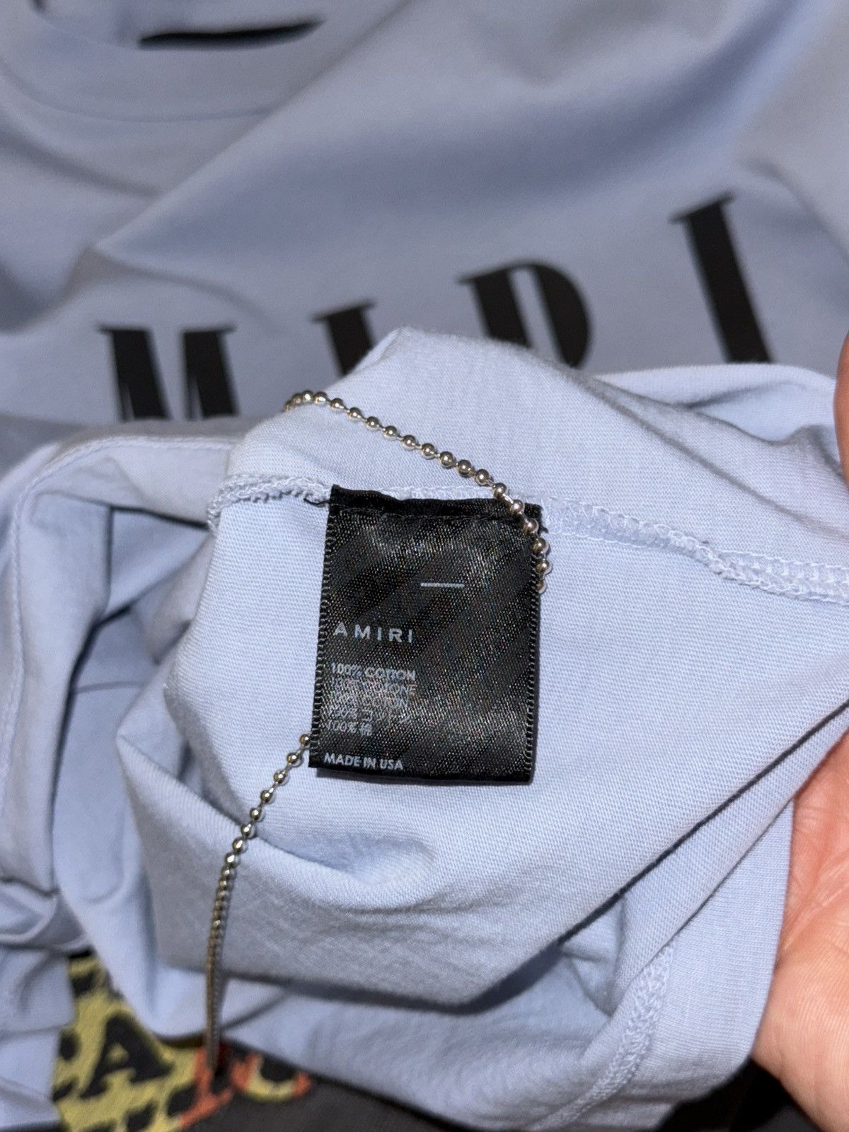 Amiri Amiri core logo t shirt Size US M / EU 48-50 / 2 - 2 Thumbnail