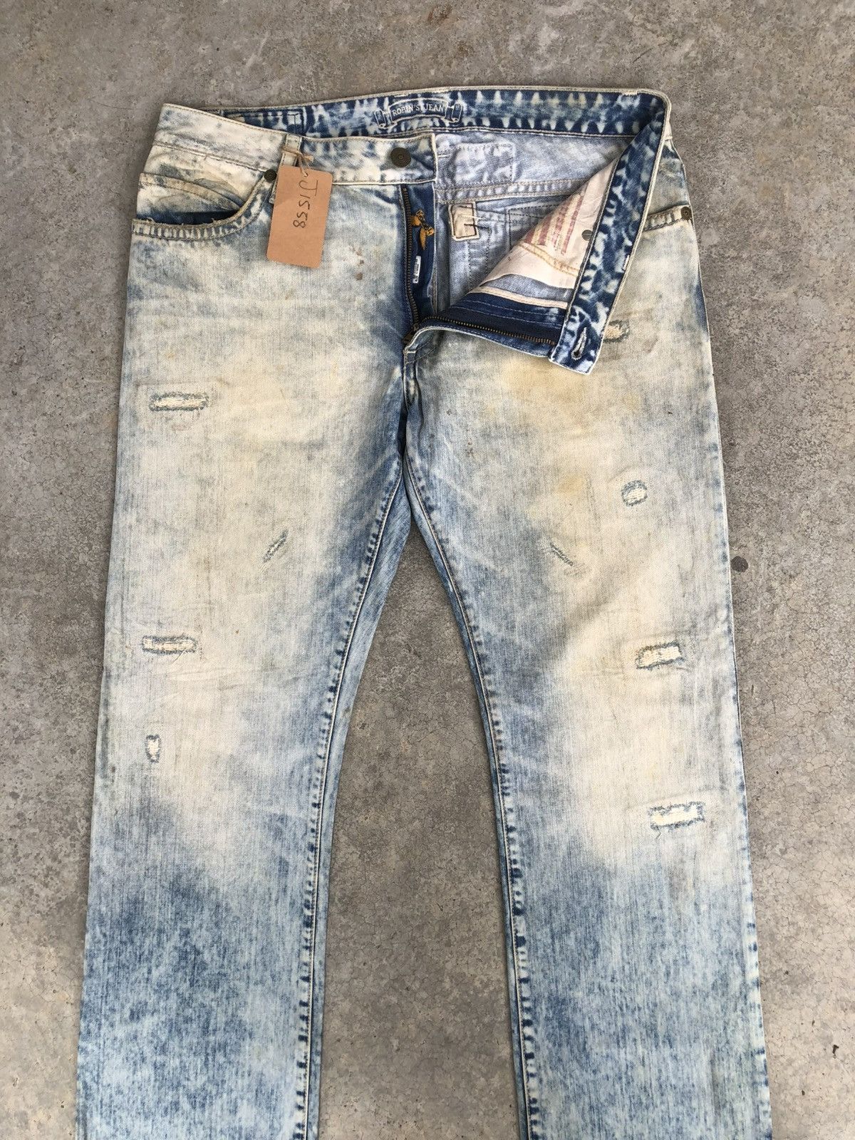 Robins Jeans Robins Jeans Distressed Jeans Size US 36 / EU 52 - 3 Thumbnail