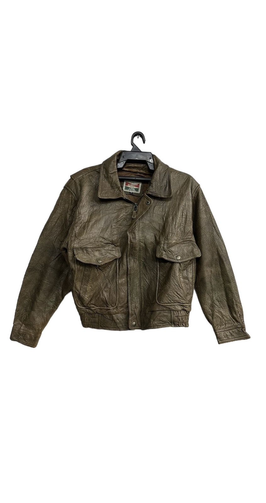Japanese Brand 90's Genuine Leather Gleeman Jacket Size US M / EU 48-50 / 2 - 1 Thumbnail