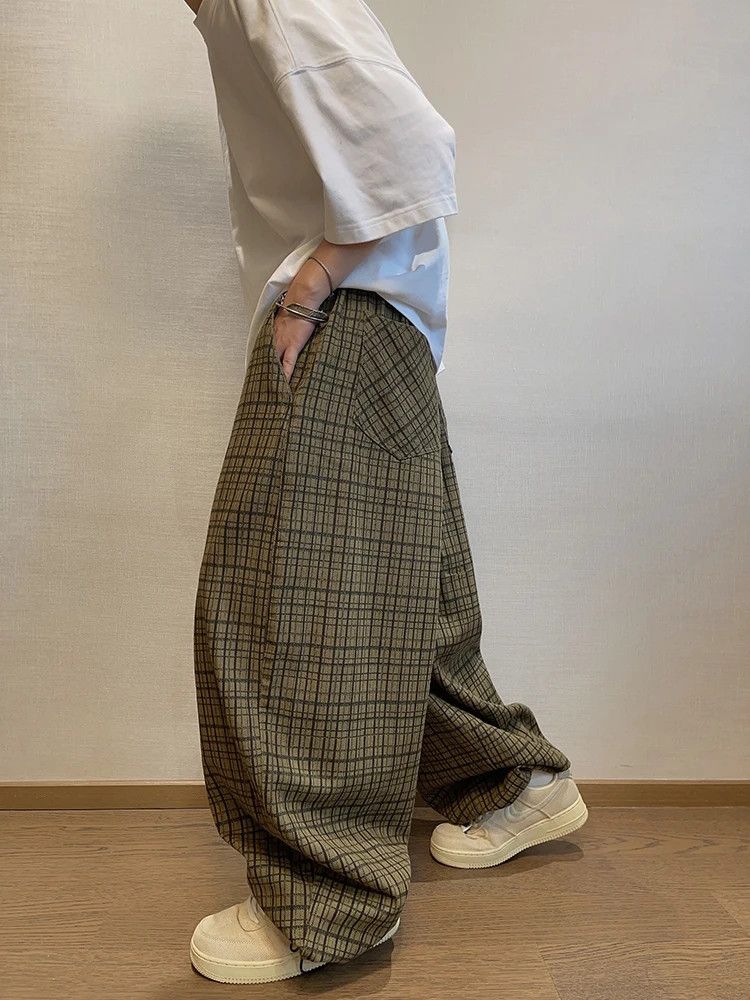 Japanese Brand × Vintage Oversized Flowy Pants Size US 32 / EU 48 - 2 Thumbnail