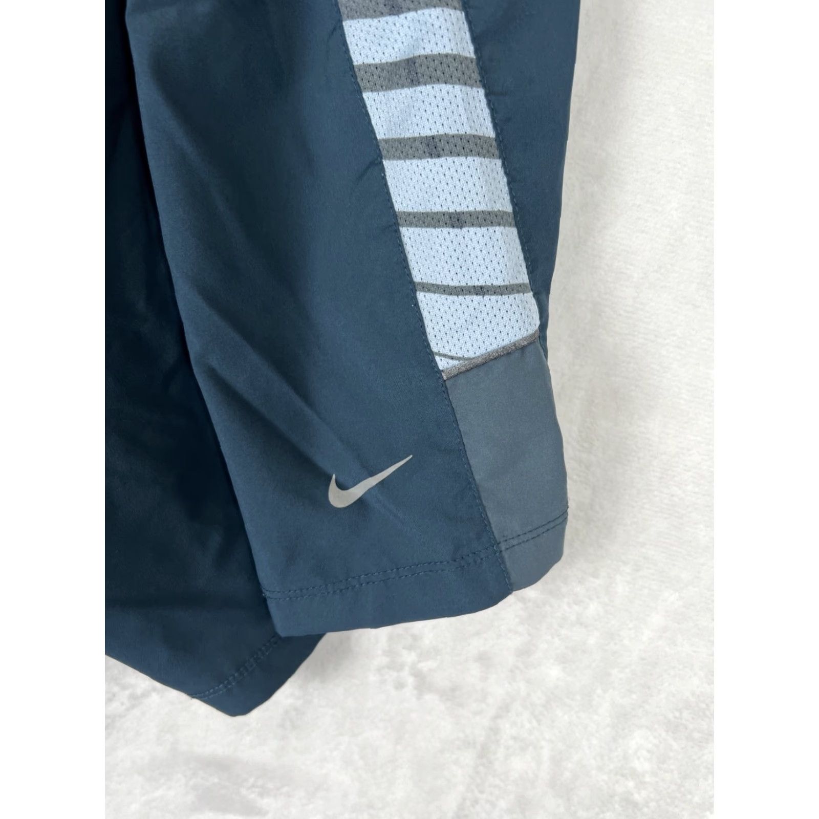 Nike Nike Dri-Fit Running Shorts Women's Large Size Blue Athletic Gym Size 36" / US 14 / IT 50 - 3 Thumbnail