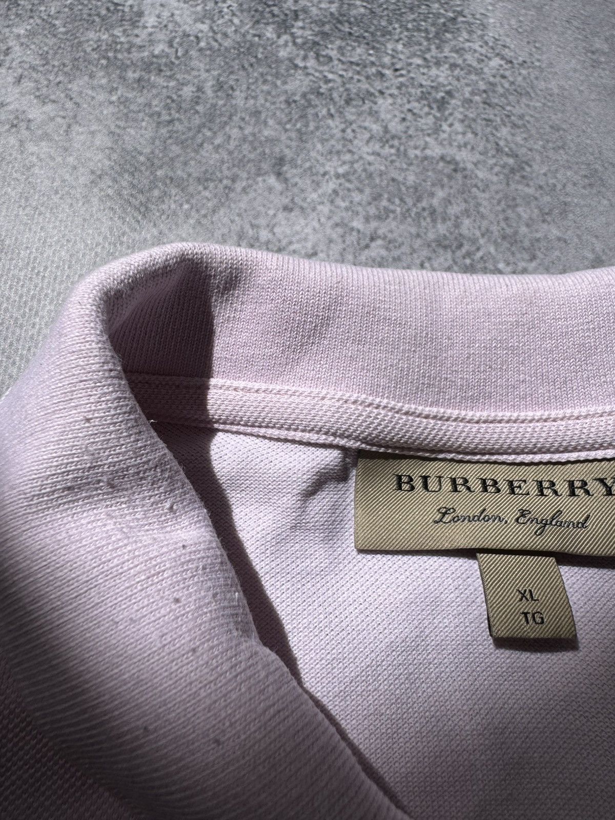 Burberry × Vintage Vintage BURBERRY Polo Shirt Tee Y2K Size US XL / EU 56 / 4 - 11 Thumbnail