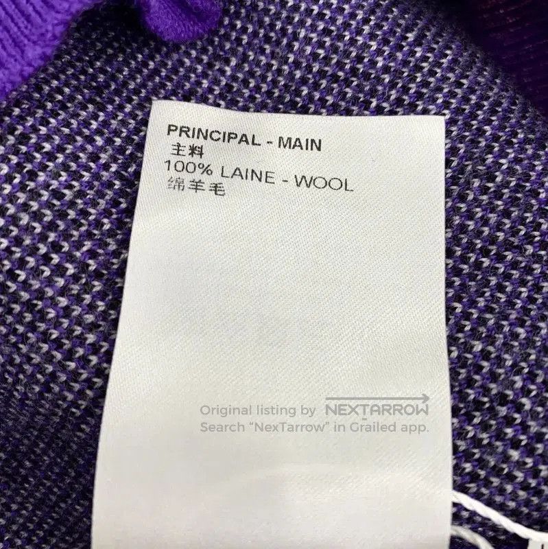Louis Vuitton Louis Vuitton Purple Cotton Knit Sweater for Women . Size M / US 6-8 / IT 42-44 - 8 Thumbnail