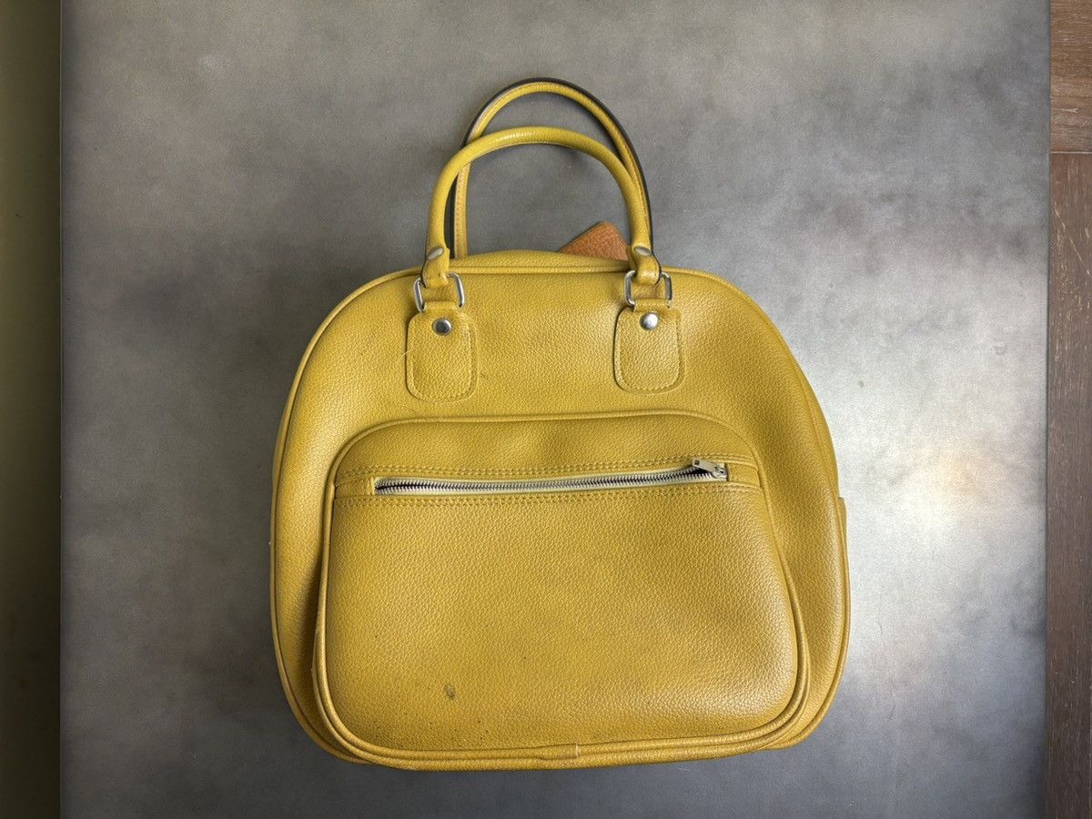 Vintage 1970s Bowling Bag Vintage Briefcase Tote Bag Lock & Key Size ONE SIZE - 18 Thumbnail