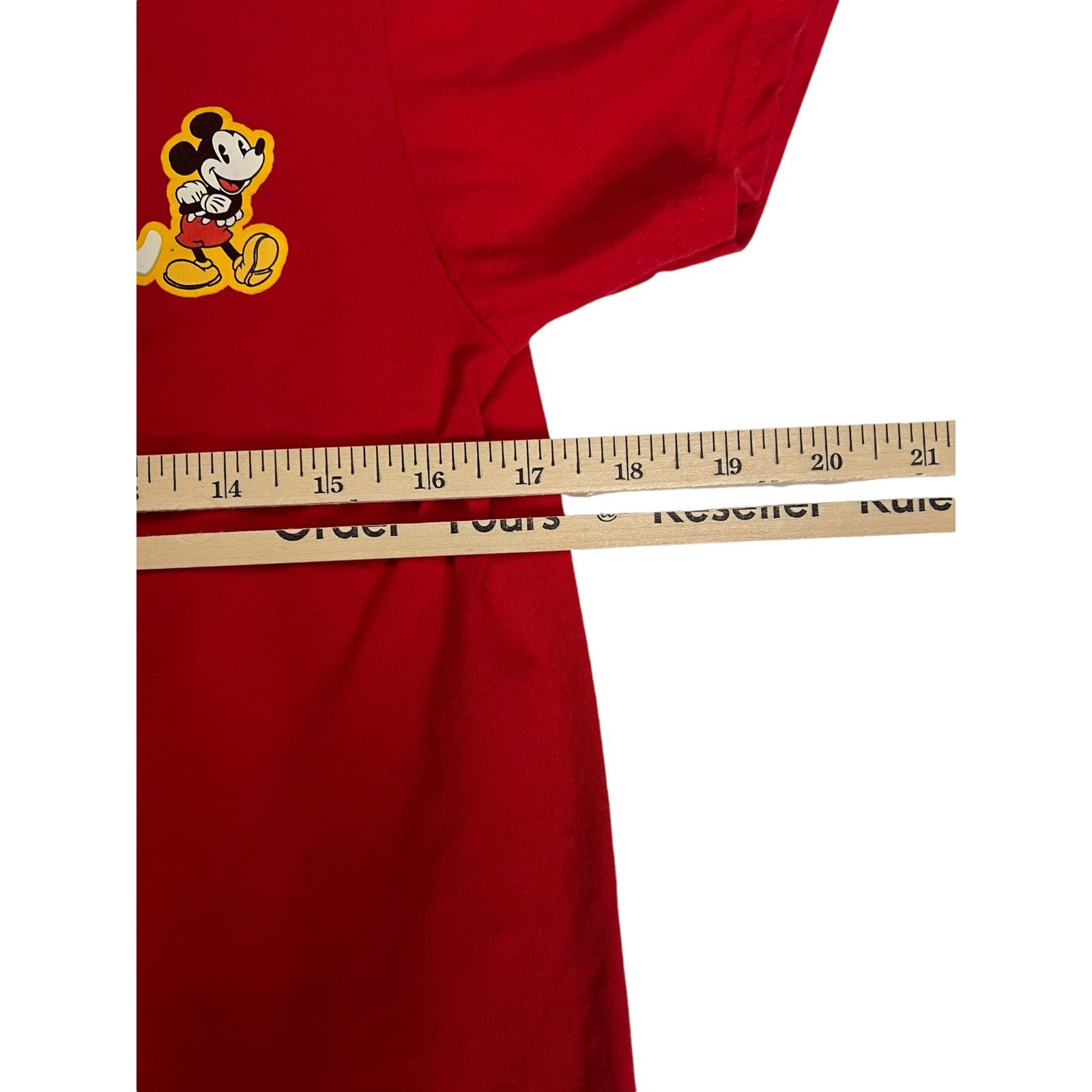 Disney Disney Mickey Mouse “Originals” Red T-shirt Adult Unisex Size US S / EU 44-46 / 1 - 7 Thumbnail