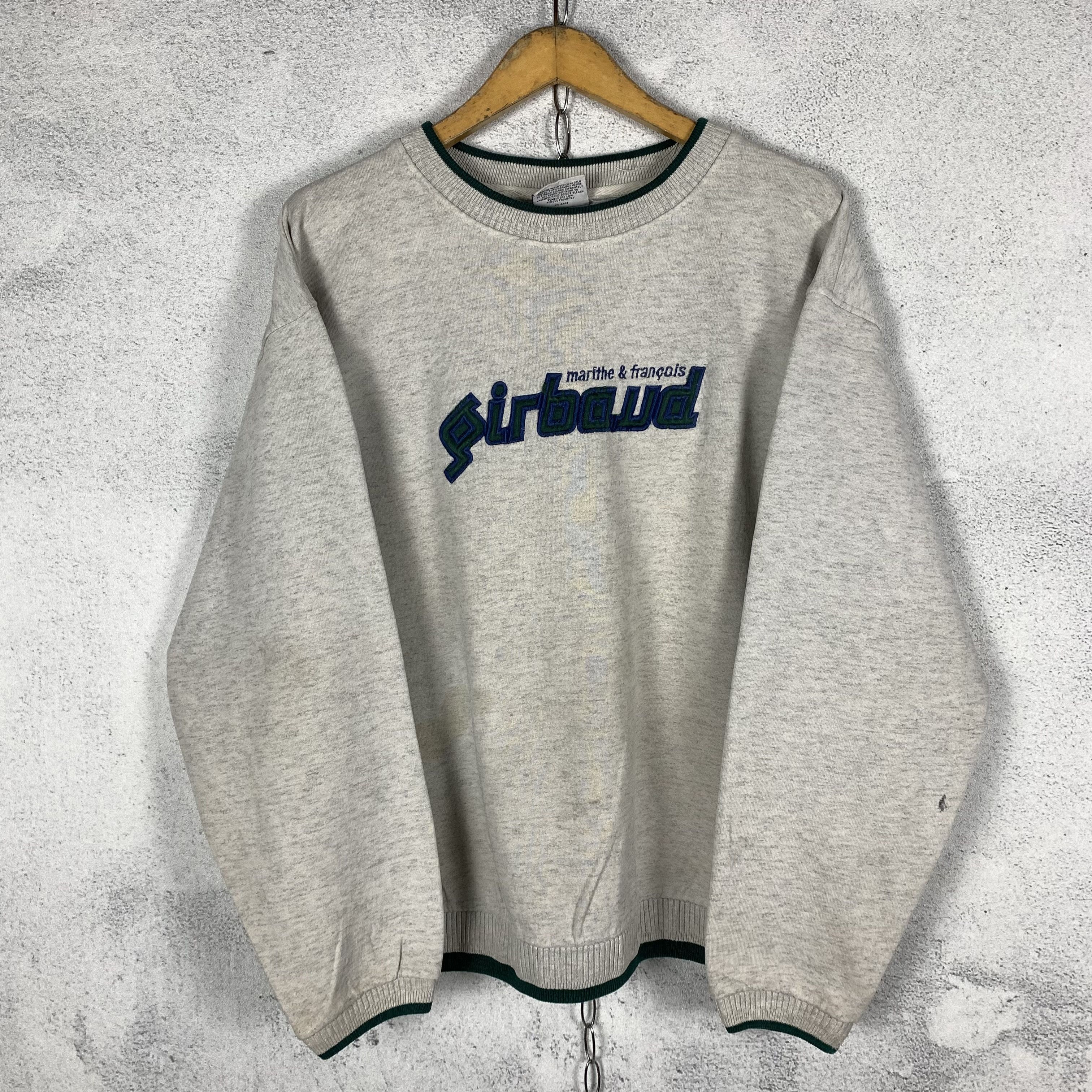 Marithe + Francois Girbaud Vintage Girbaud MFG Sweatshirt Crewneck Size US L / EU 52-54 / 3 - 4 Thumbnail