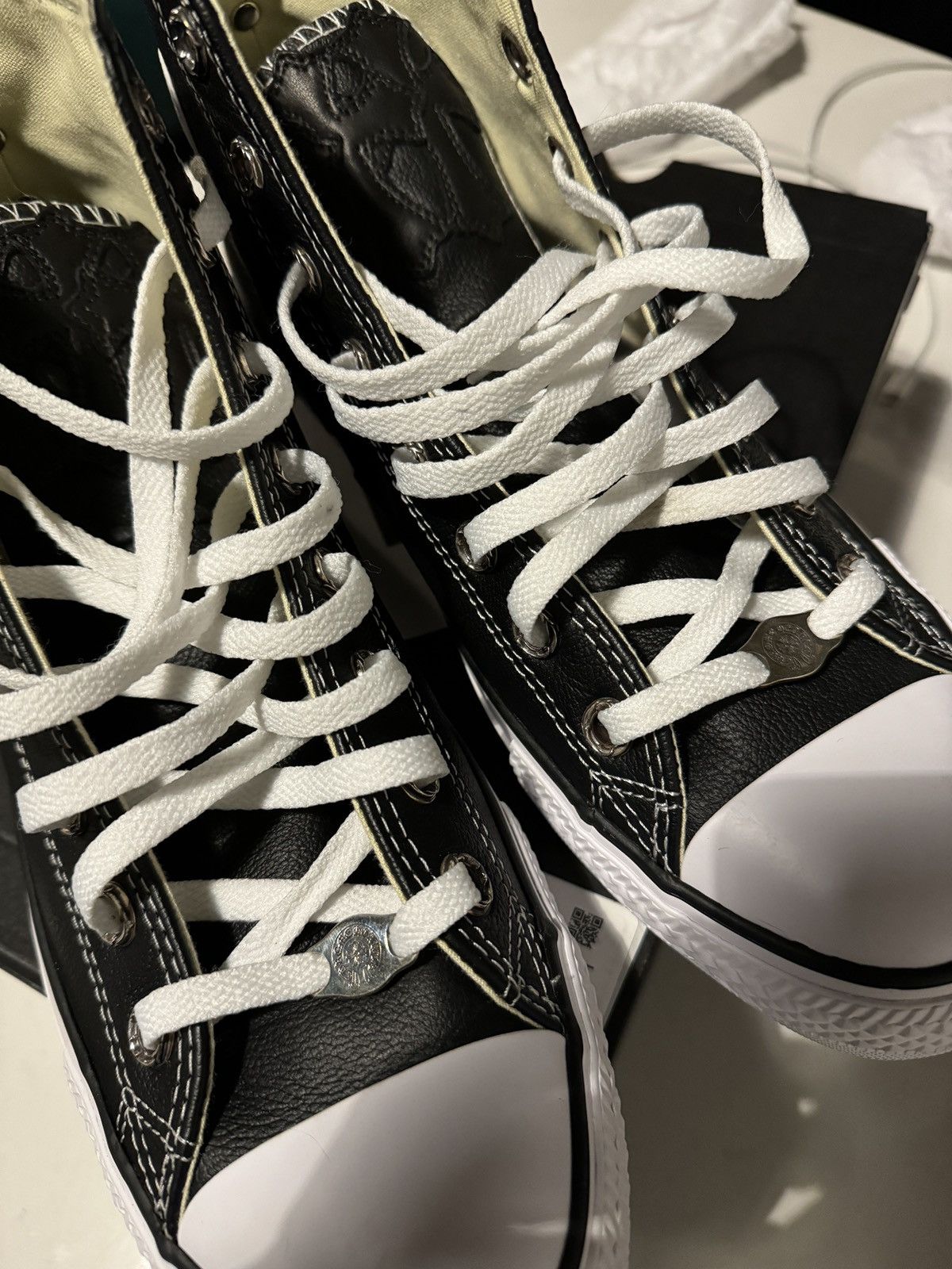 Chrome Hearts Chrome Hearts Converse Size US 11.5 / EU 44-45 - 4 Thumbnail