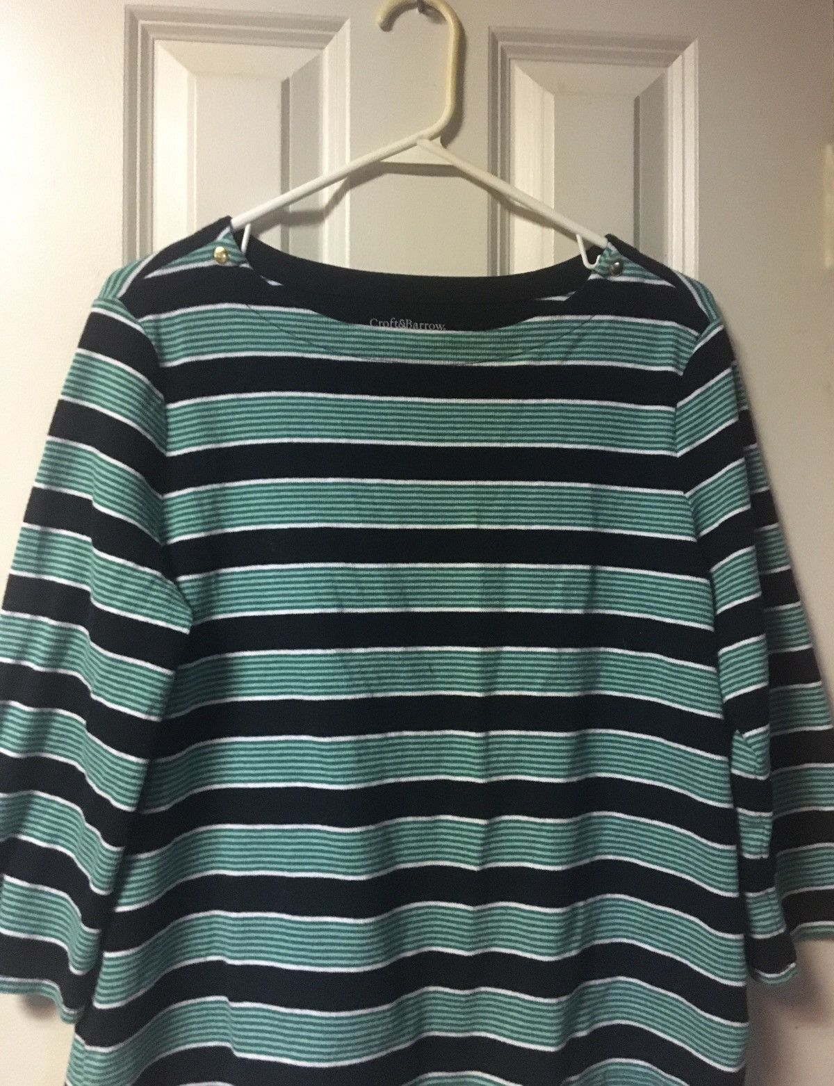 Croft & Barrow Croft & Barrow Women’s Top Large Blouse Excellent Condition Size L / US 10 / IT 46 - 8 Thumbnail