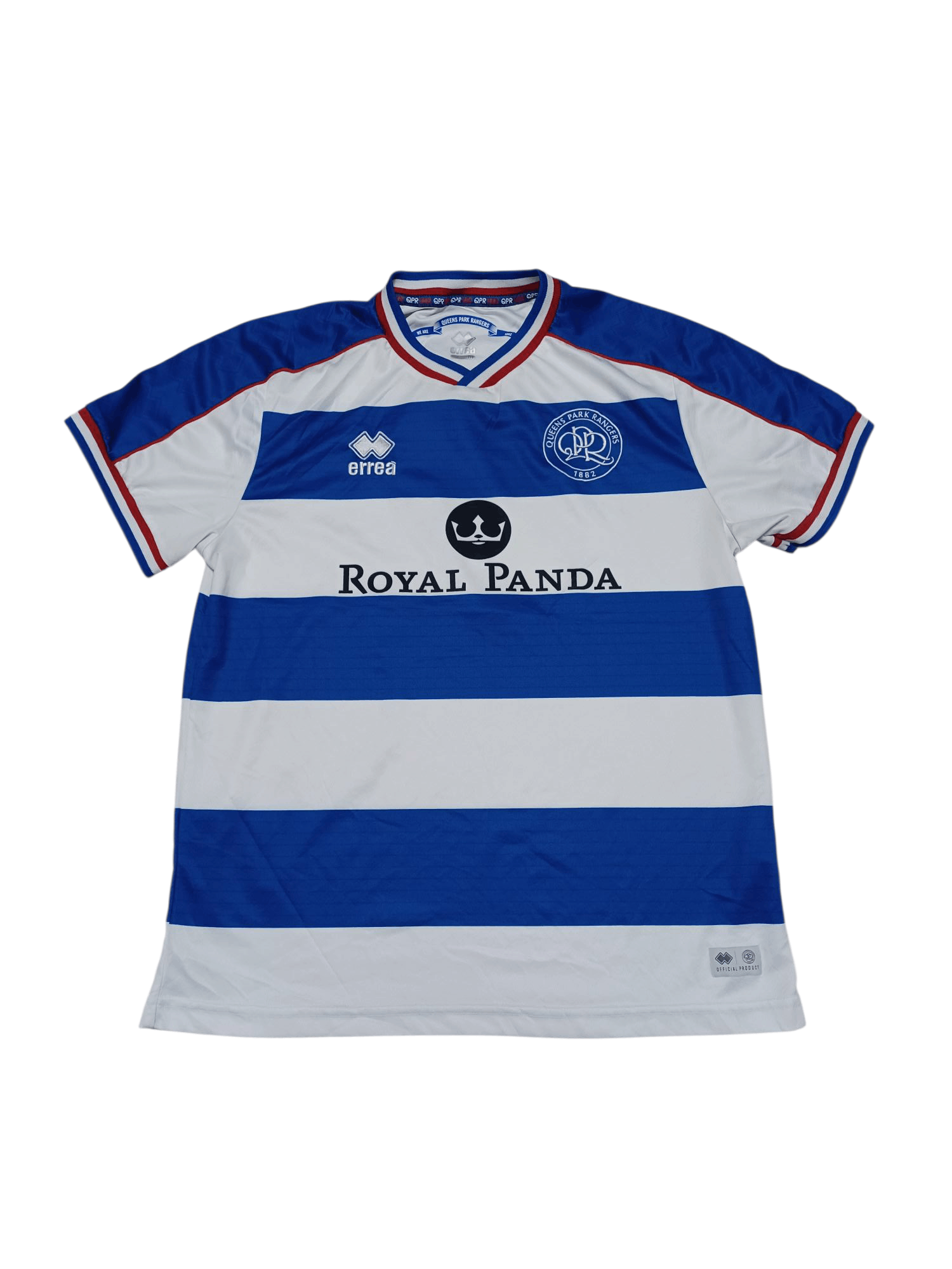 Errea QUEENS PARK RANGERS QPR ERREA 2018/2019 SOCCER JERSEY Size US M / EU 48-50 / 2 - 1 Thumbnail