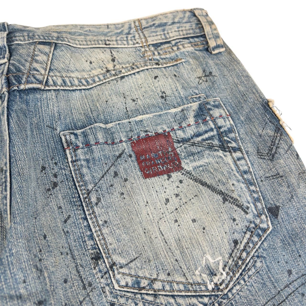 Marithe + Francois Girbaud Marithe + Francois Girbaud Splatter Denim Jeans Size W33 Size US 33 - 6 Thumbnail