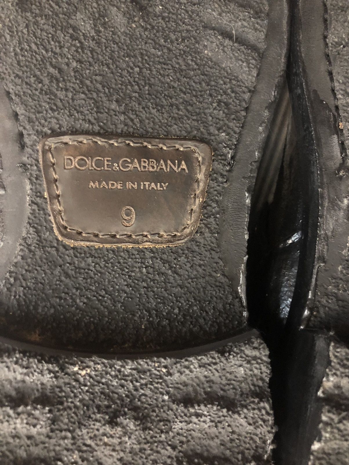 Dolce & Gabbana Dolce and Gabbana 🇮🇹 oiled suede wool sock Alpine boot 10 NEW Size US 10 / EU 43 - 6 Thumbnail