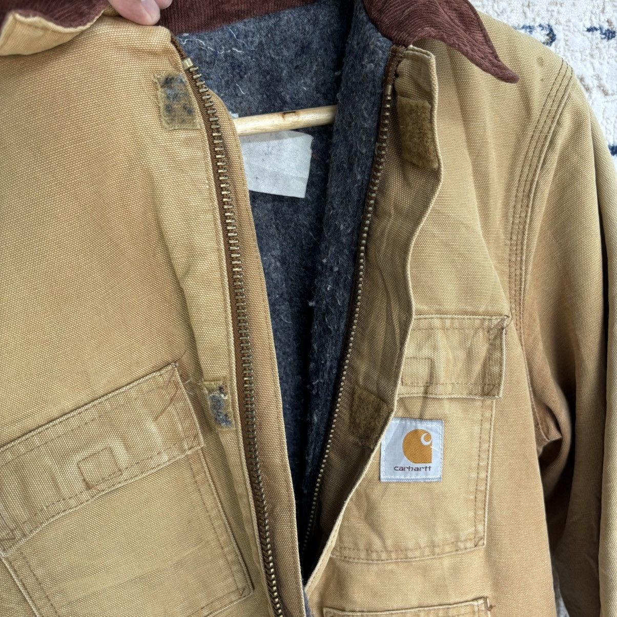 Carhartt × Vintage Vintage Carhartt Detroit Blanket Lined Jacket Size US M / EU 48-50 / 2 - 15 Thumbnail