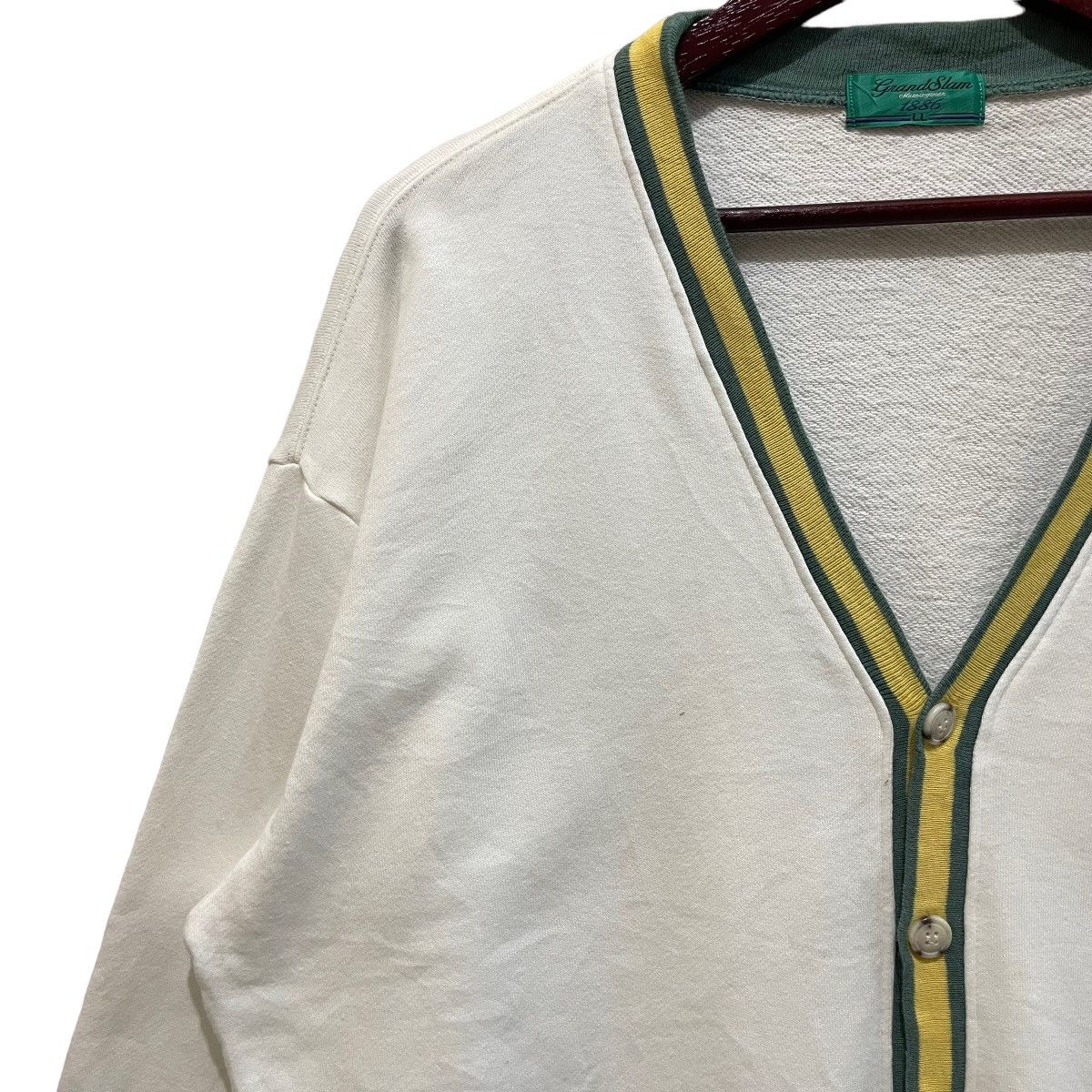 Grand Slam × Vintage Vintage 90s GrandSlam Munsingwear Cardigan Jacket Size US L / EU 52-54 / 3 - 4 Thumbnail