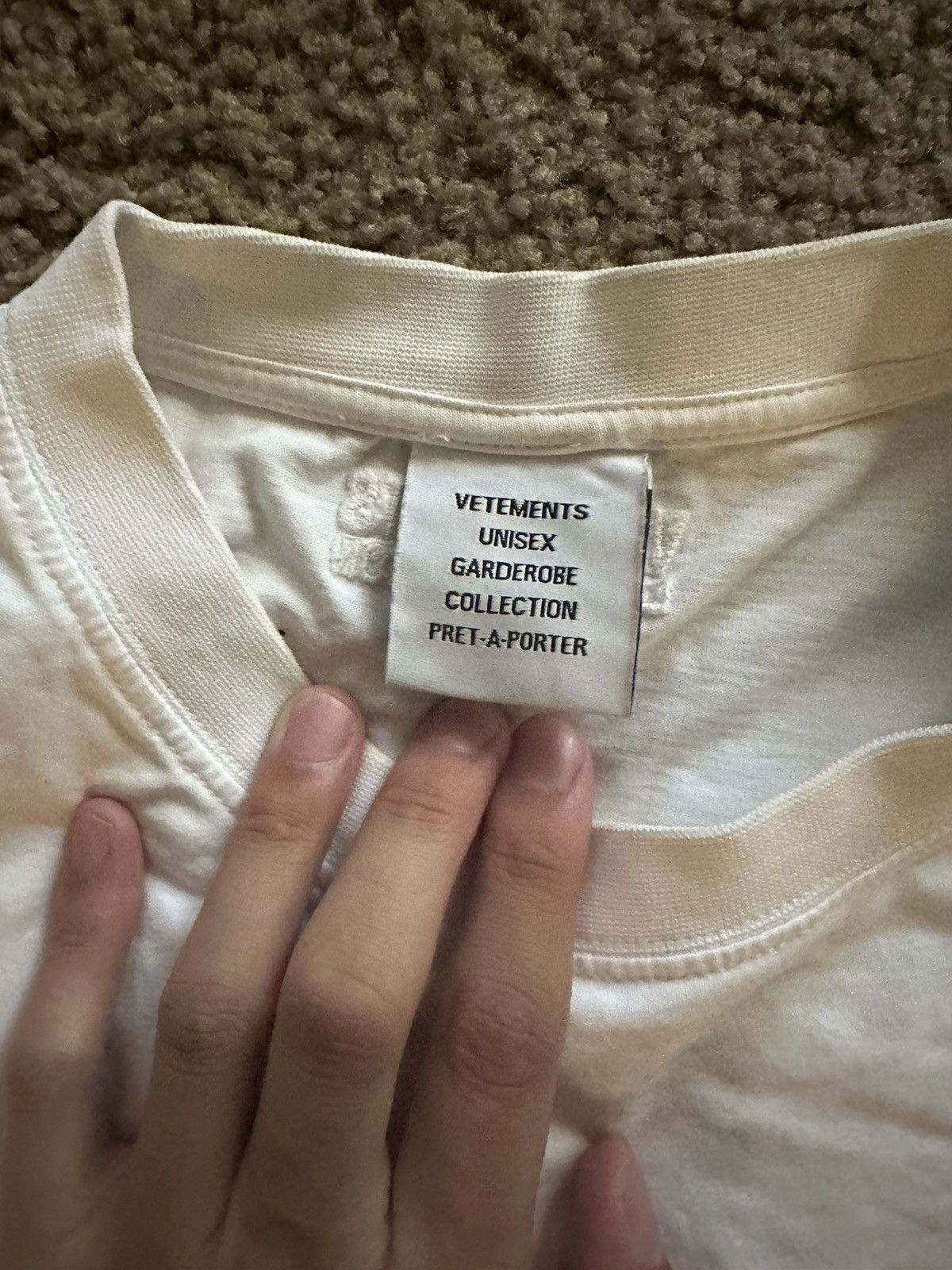 Vetements Vetements T-shirt Size US M / EU 48-50 / 2 - 3 Thumbnail