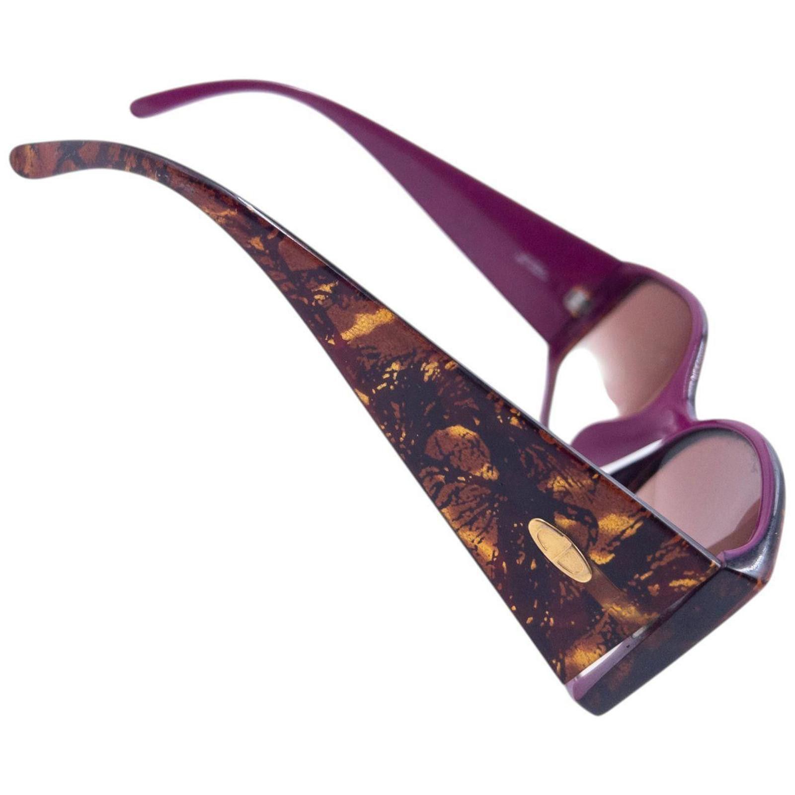 Christian Dior Monsieur Vintage Dior Pattern Sunglasses Size ONE SIZE - 3 Thumbnail