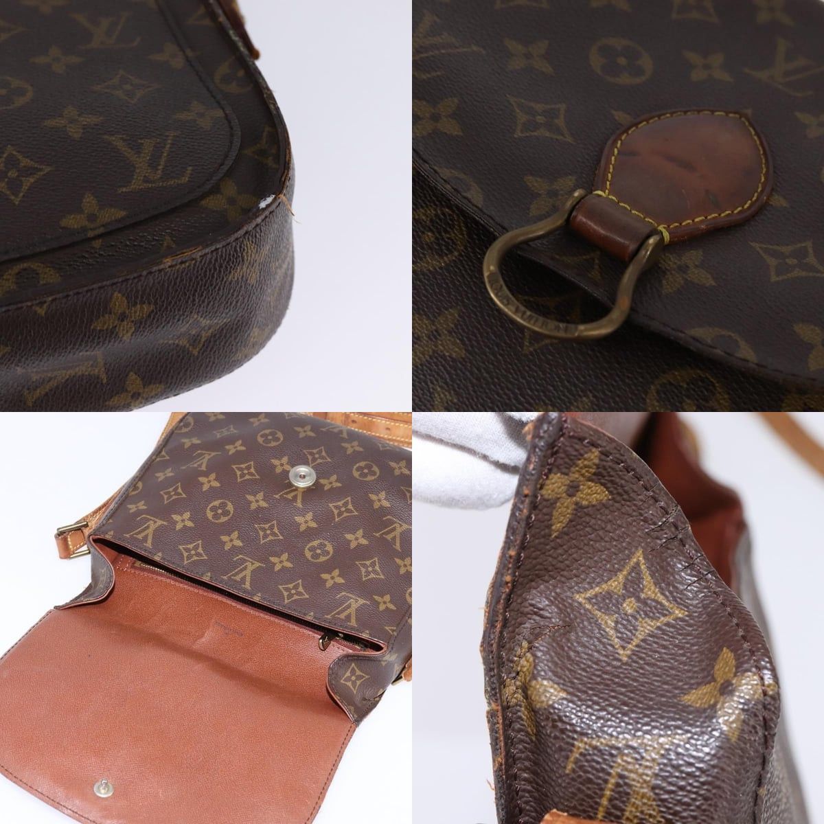 Louis Vuitton LOUIS VUITTON Monogram Saint Cloud GM Shoulder Bag M51242 Size ONE SIZE - 11 Thumbnail