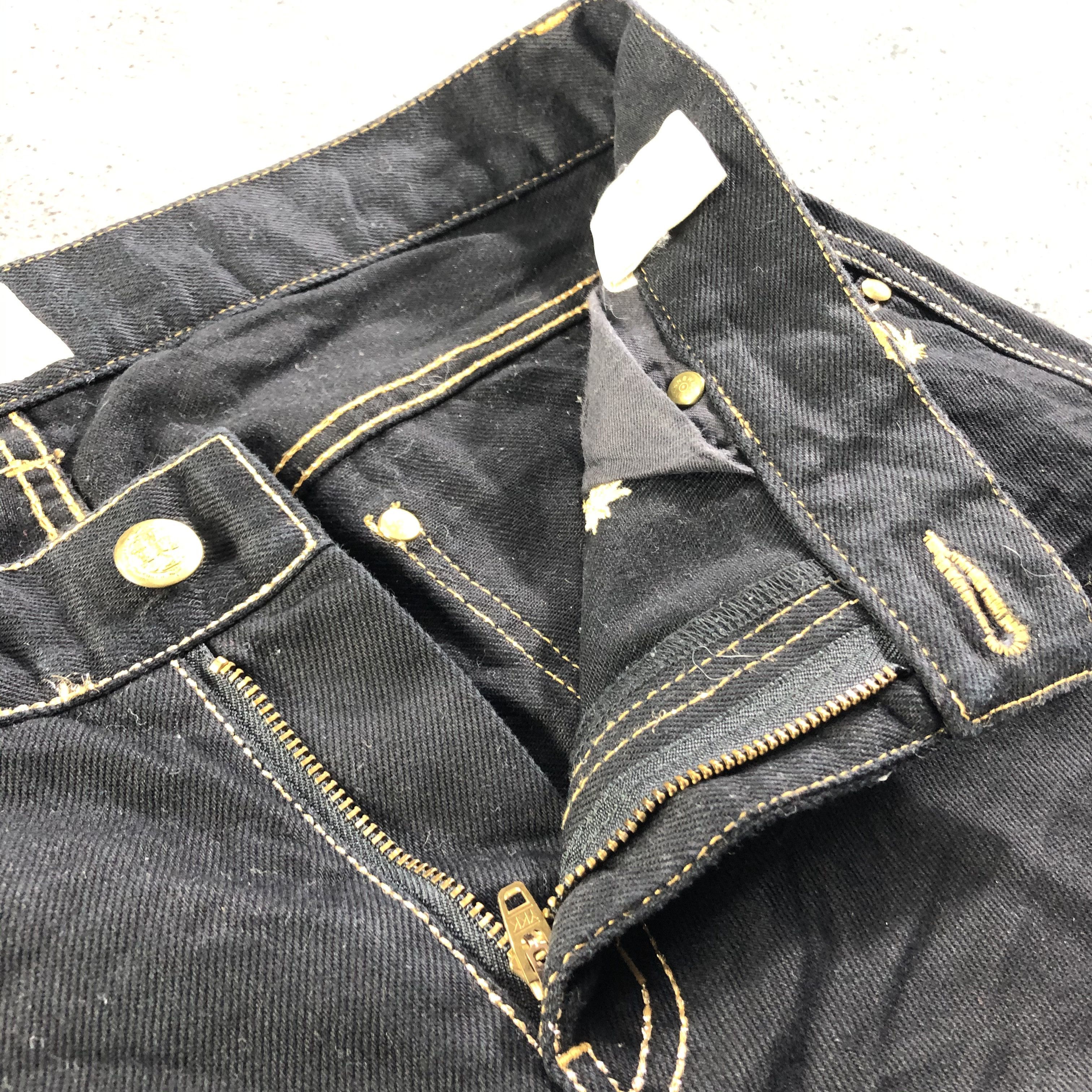 Japanese Brand Japanese Brand Screwz Black Jeans KJ2022 Size US 32 / EU 48 - 7 Thumbnail