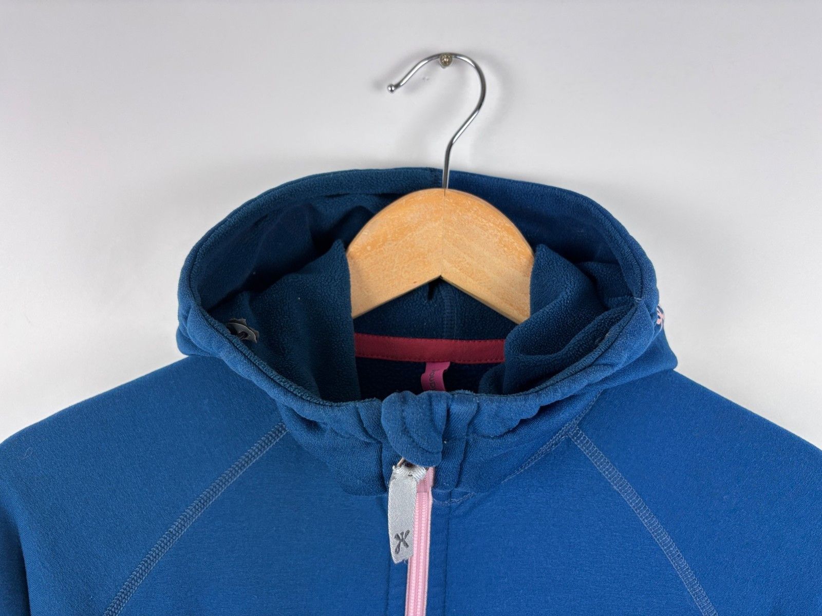 Houdini Womens Houdini Zip Hoodie Fleece Jacket Blue Size XS Size XS / US 0-2 / IT 36-38 - 2 Thumbnail