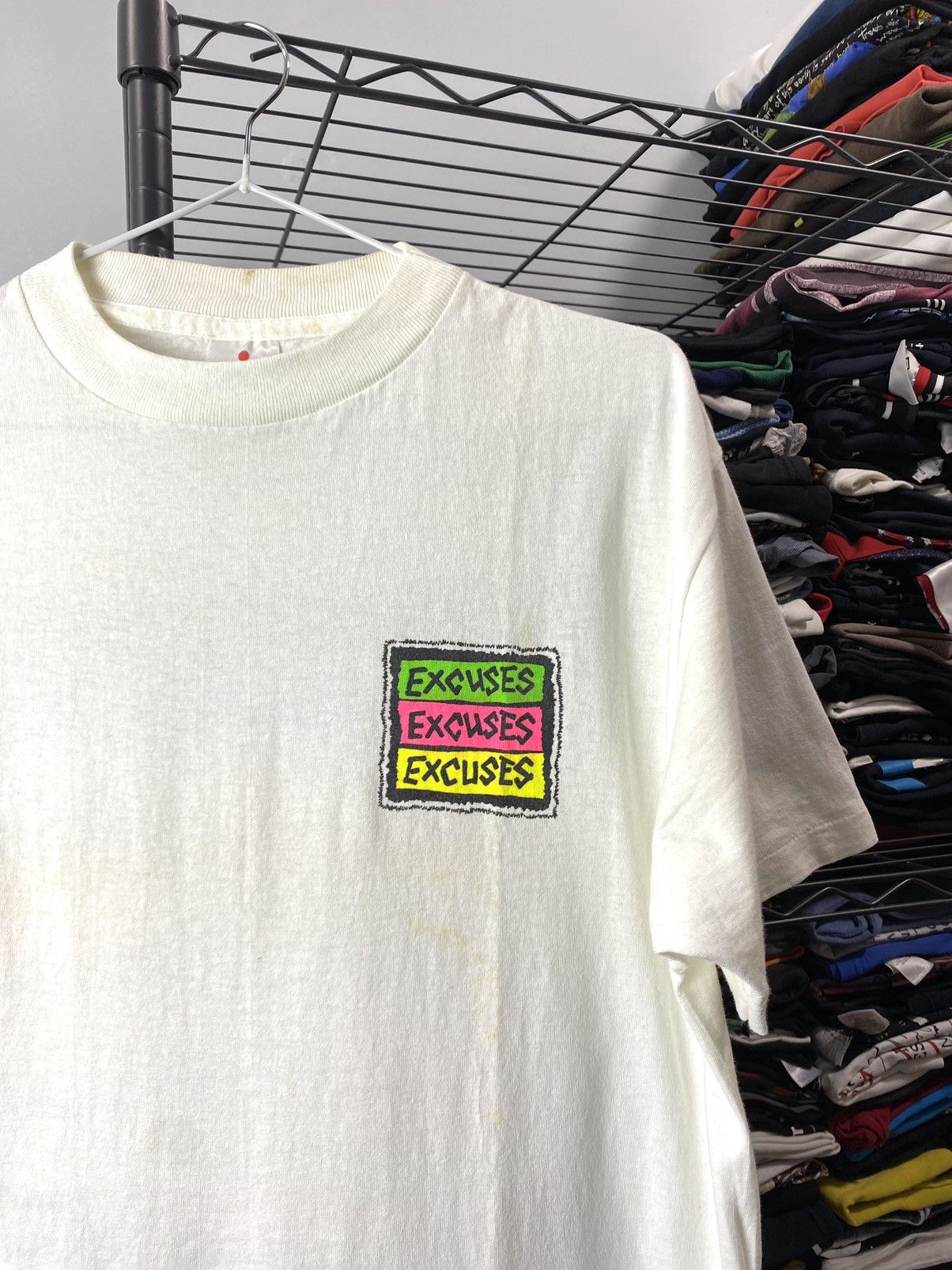 Oxbow 1989 Vintage Surfer Excuse T Shirt Stussy Oakley Size US L / EU 52-54 / 3 - 3 Thumbnail