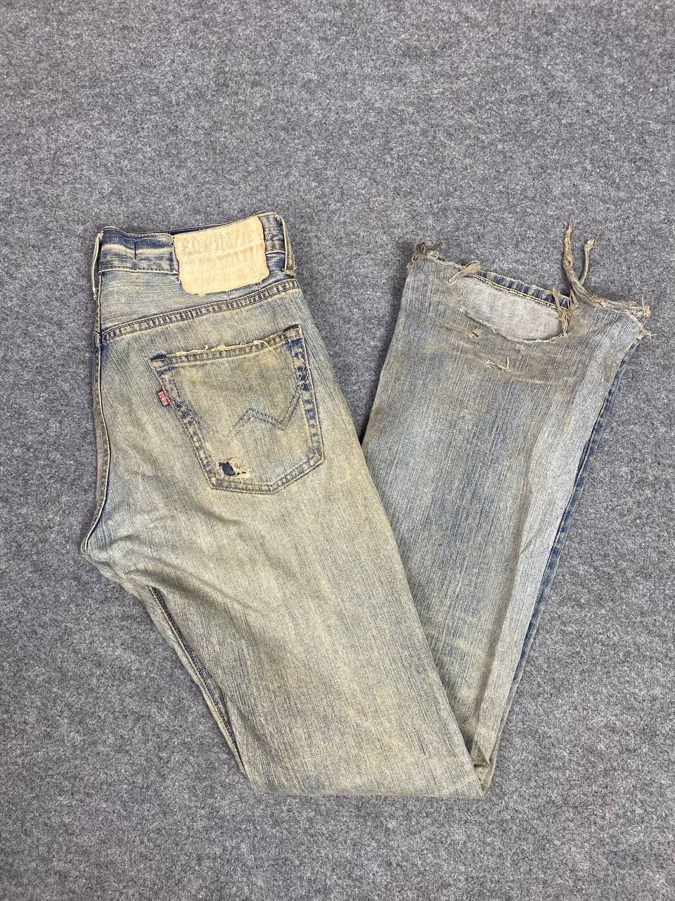Edwin edwin xv bootcut flare distressed rework denim Size US 32 / EU 48 - 2 Thumbnail
