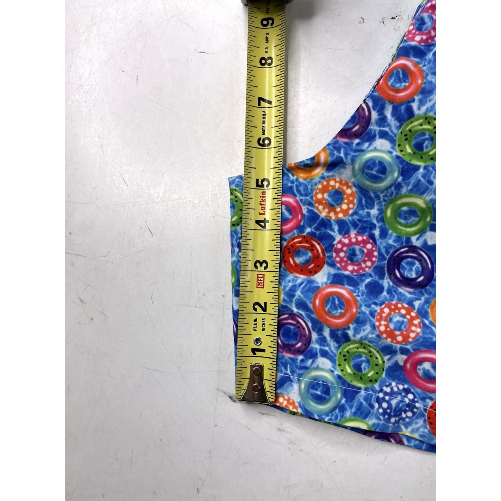 Jared Lang JARED LANG Men’s Swim Trunks Multicolored Fish Pattern Board Shorts M Size US 31 - 5 Thumbnail