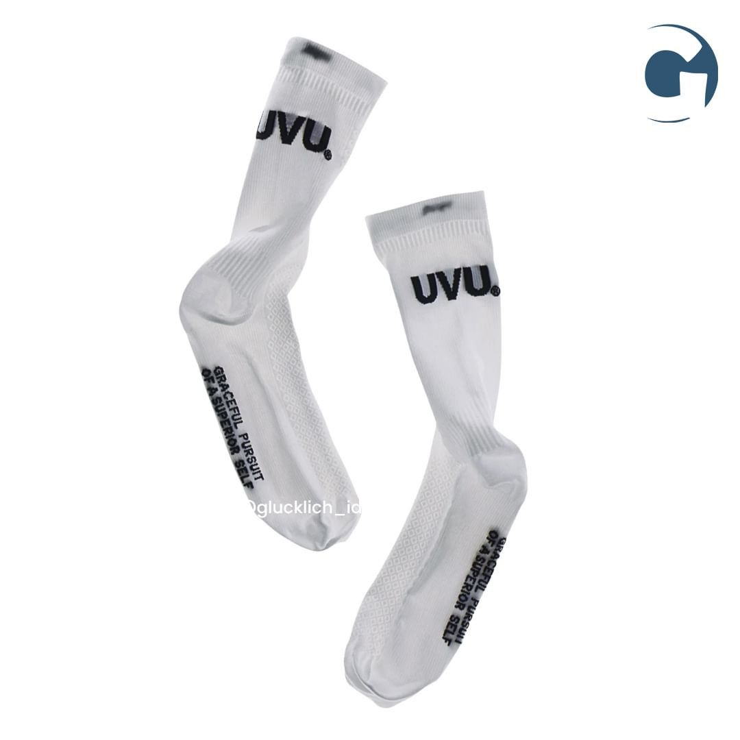 UVU Running Sock in White