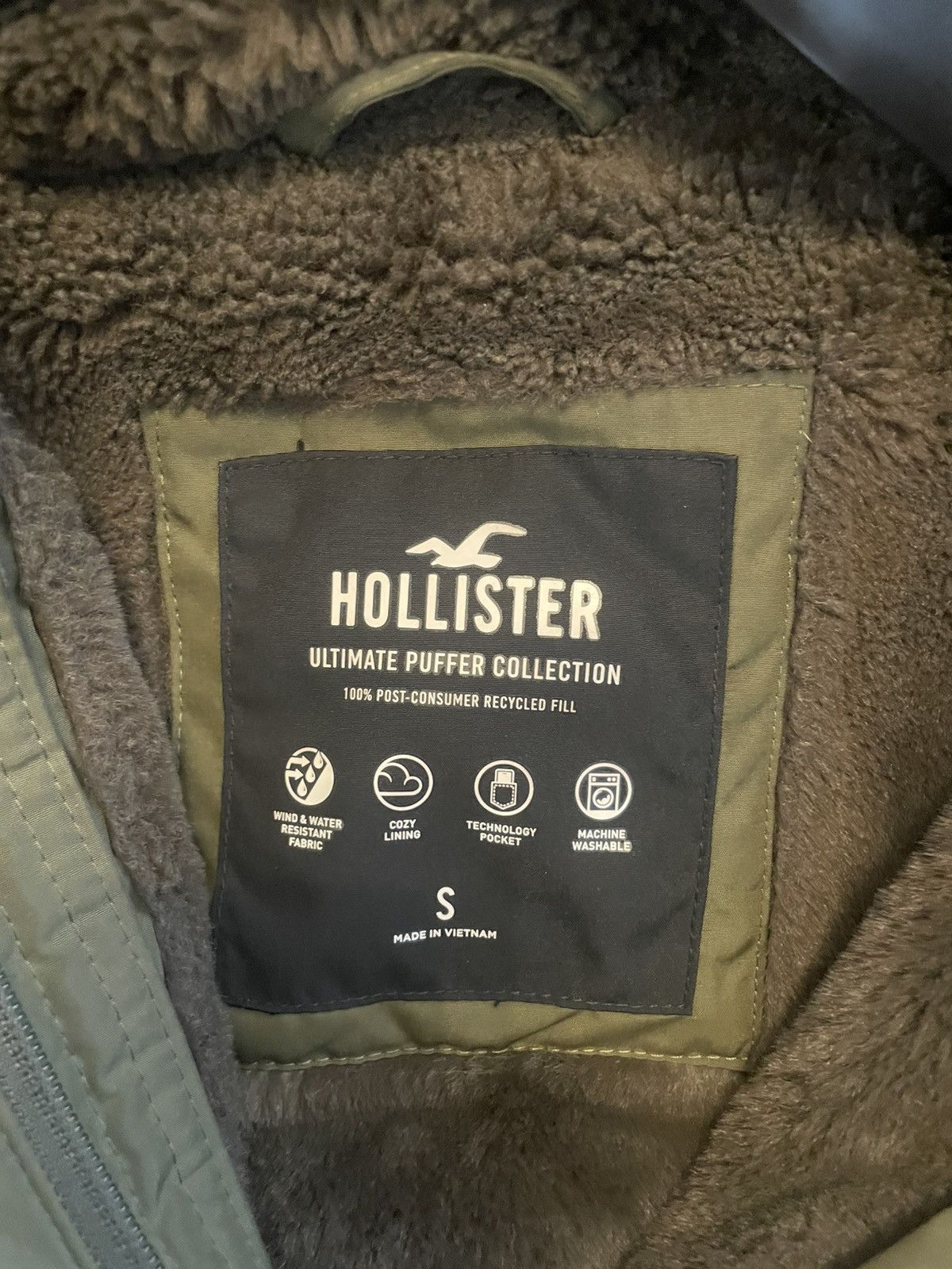 Hollister HOLLISTER FUR JACKET Size US S / EU 44-46 / 1 - 6 Thumbnail