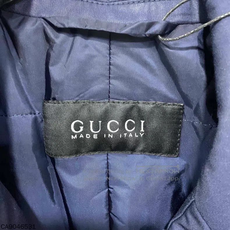 Gucci Gucci Dark blue coat Size US S / EU 44-46 / 1 - 4 Thumbnail