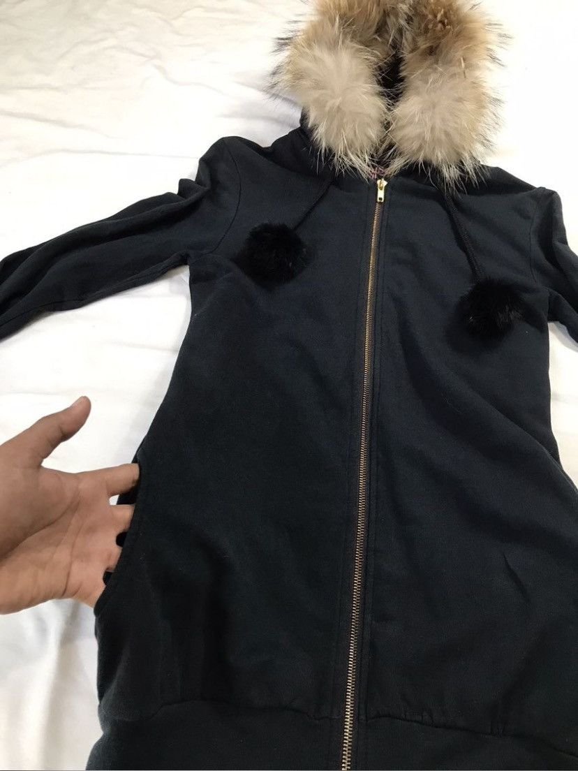 Japanese Brand Liz Lisa LGB If Six Was Nine Style Faux Fur Zip Hoodie Size US XS / EU 42 / 0 - 9 Thumbnail