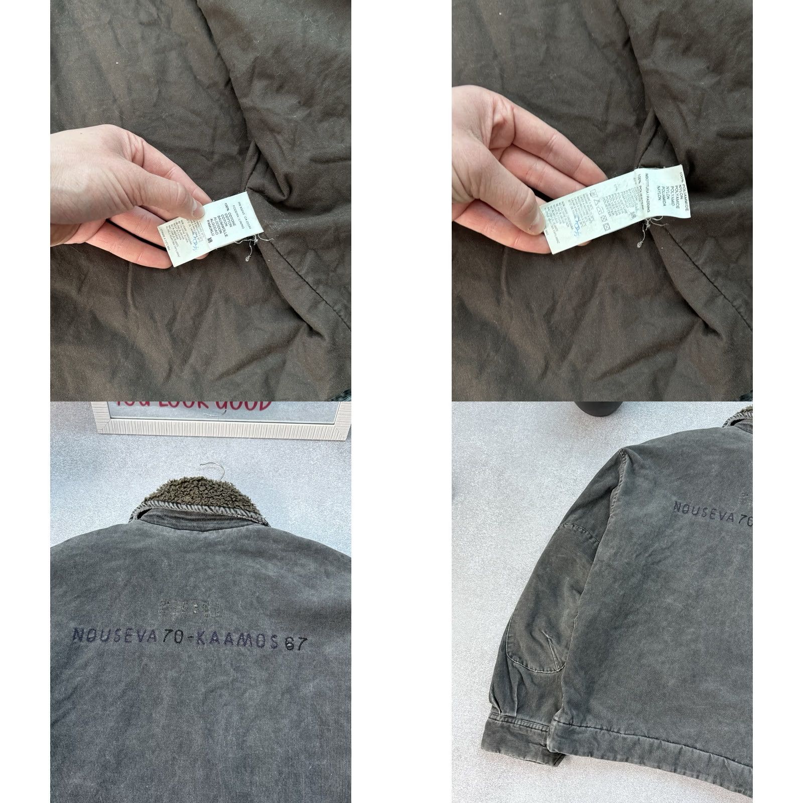 Diesel VINTAGE Diesel Bomber Jacket Men XL Purple Denim Button 90s Diesel Y2K Vintage Bomber Jacket Mens Jeans Jacket Size US XL / EU 56 / 4 - 9 Thumbnail