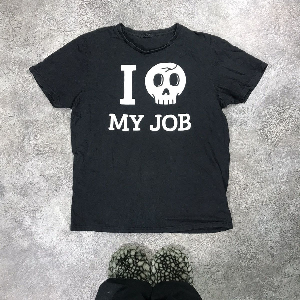 Vintage Vintage Y2K Graphic Tee Skull Print Streetwear Dark Humor L Size US L / EU 52-54 / 3 - 1 Thumbnail